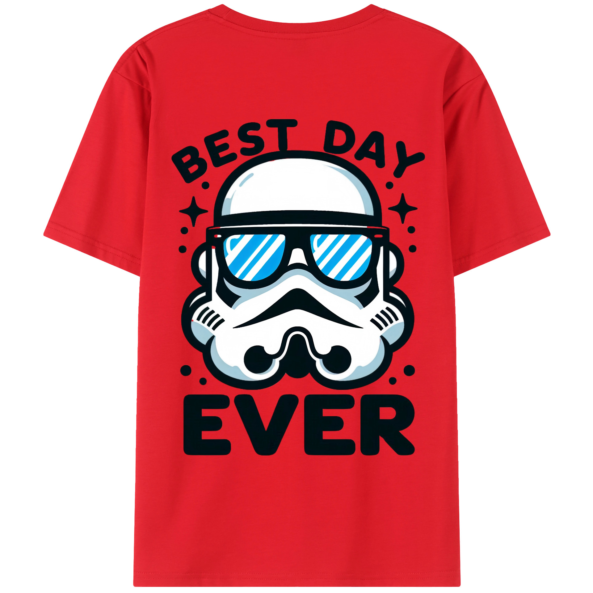 （画像用） スター・ウォーズ Star Wars 綿100％ メンズ半袖Tシャツ（バックプリント） 通気性