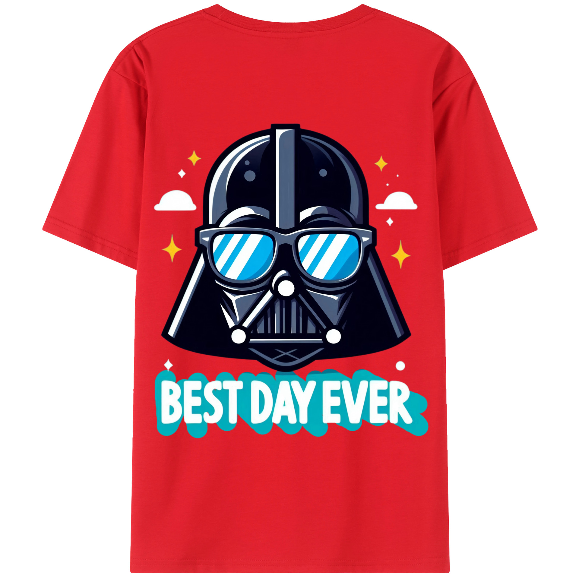 （画像用） スター・ウォーズ Star Wars 綿100％ メンズ半袖Tシャツ（バックプリント） 通気性