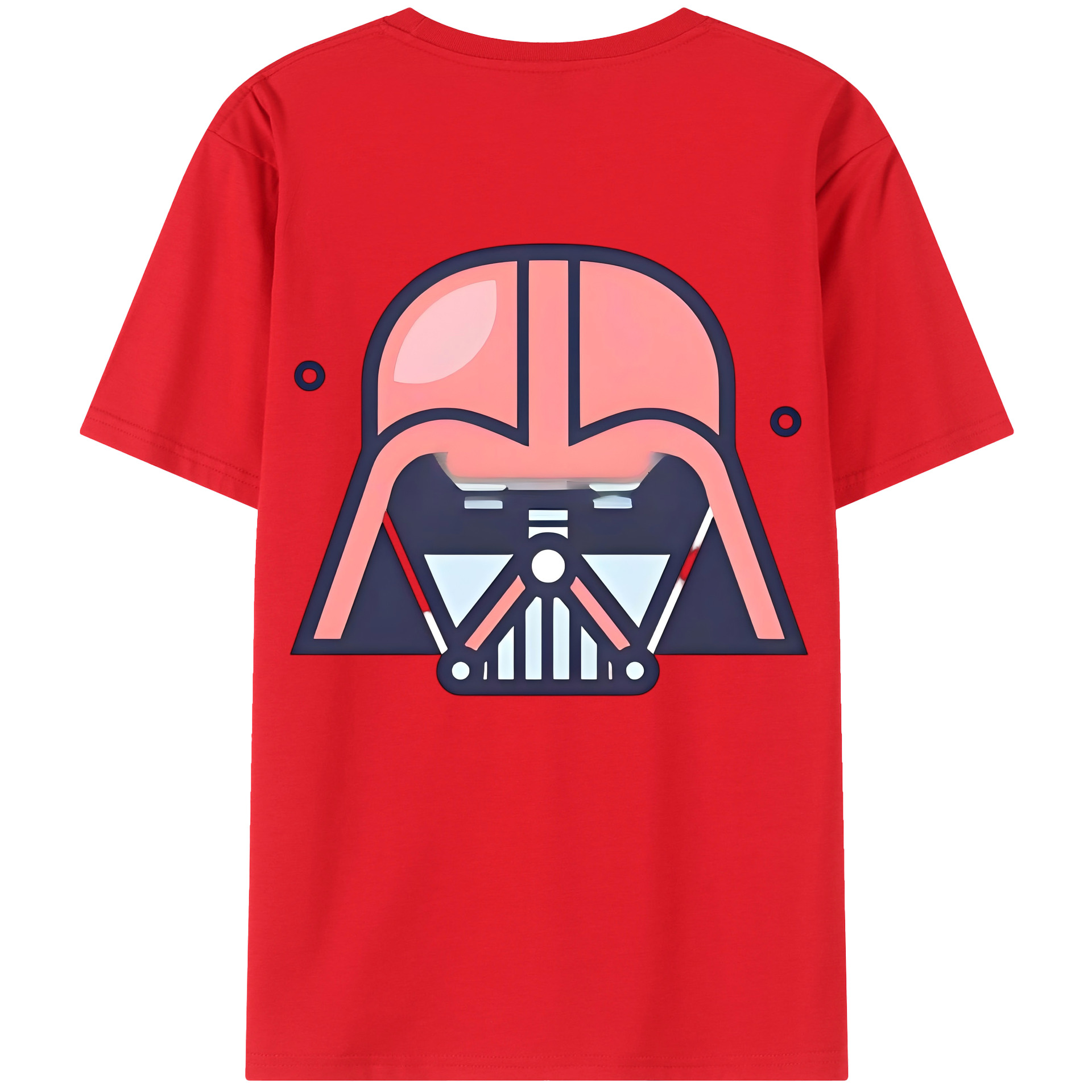 （画像用） スター・ウォーズ Star Wars 綿100％ メンズ半袖Tシャツ（バックプリント） 通気性