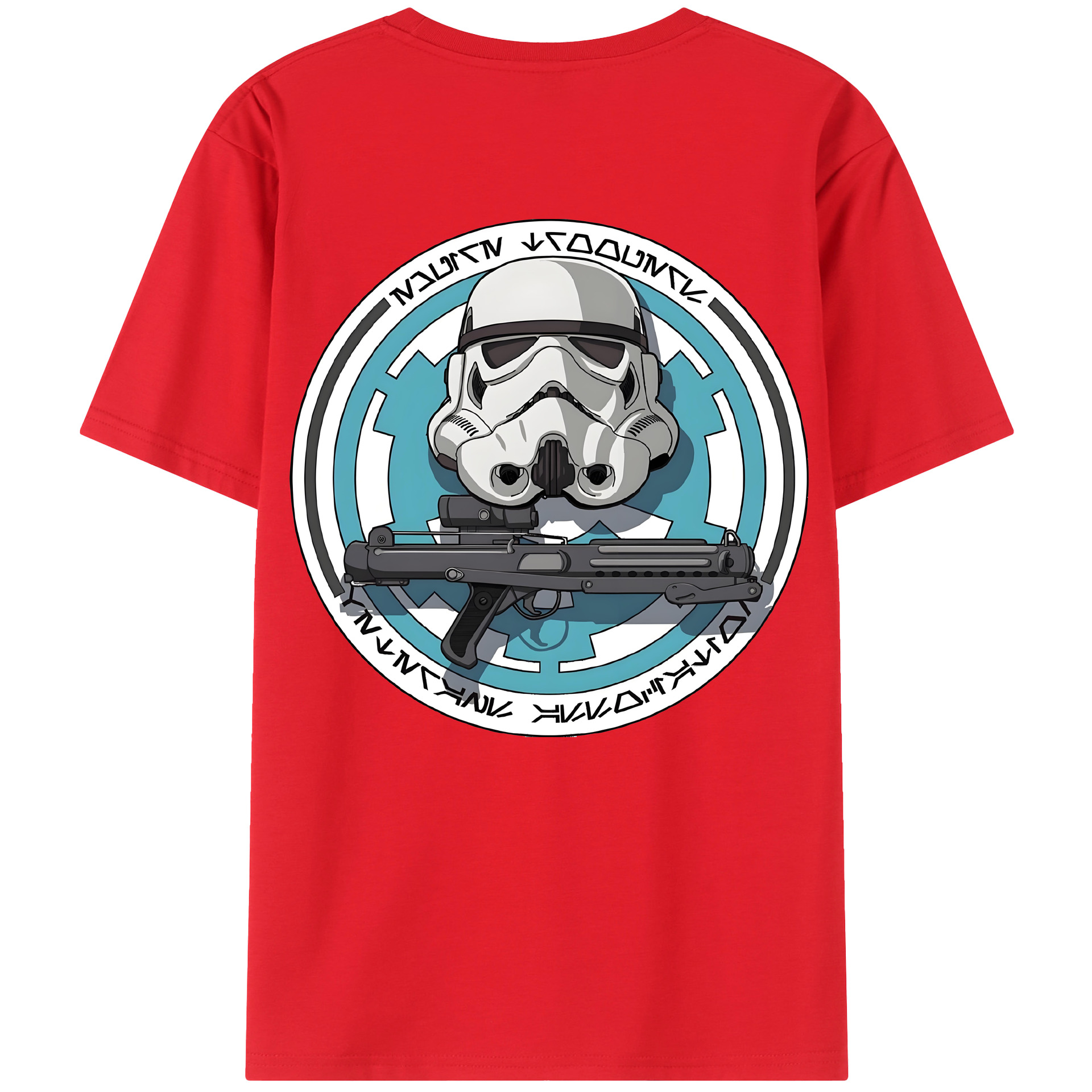 （画像用） スター・ウォーズ Star Wars 綿100％ メンズ半袖Tシャツ（バックプリント） 通気性