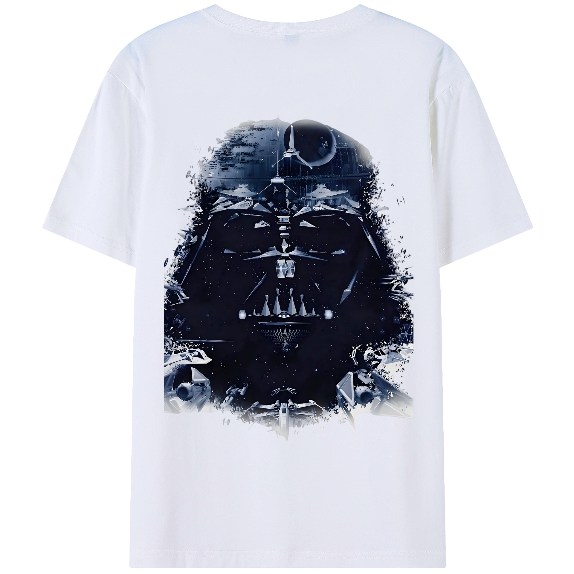 （画像用） スター・ウォーズ Star Wars 綿100％ メンズ半袖Tシャツ（バックプリント） 通気性