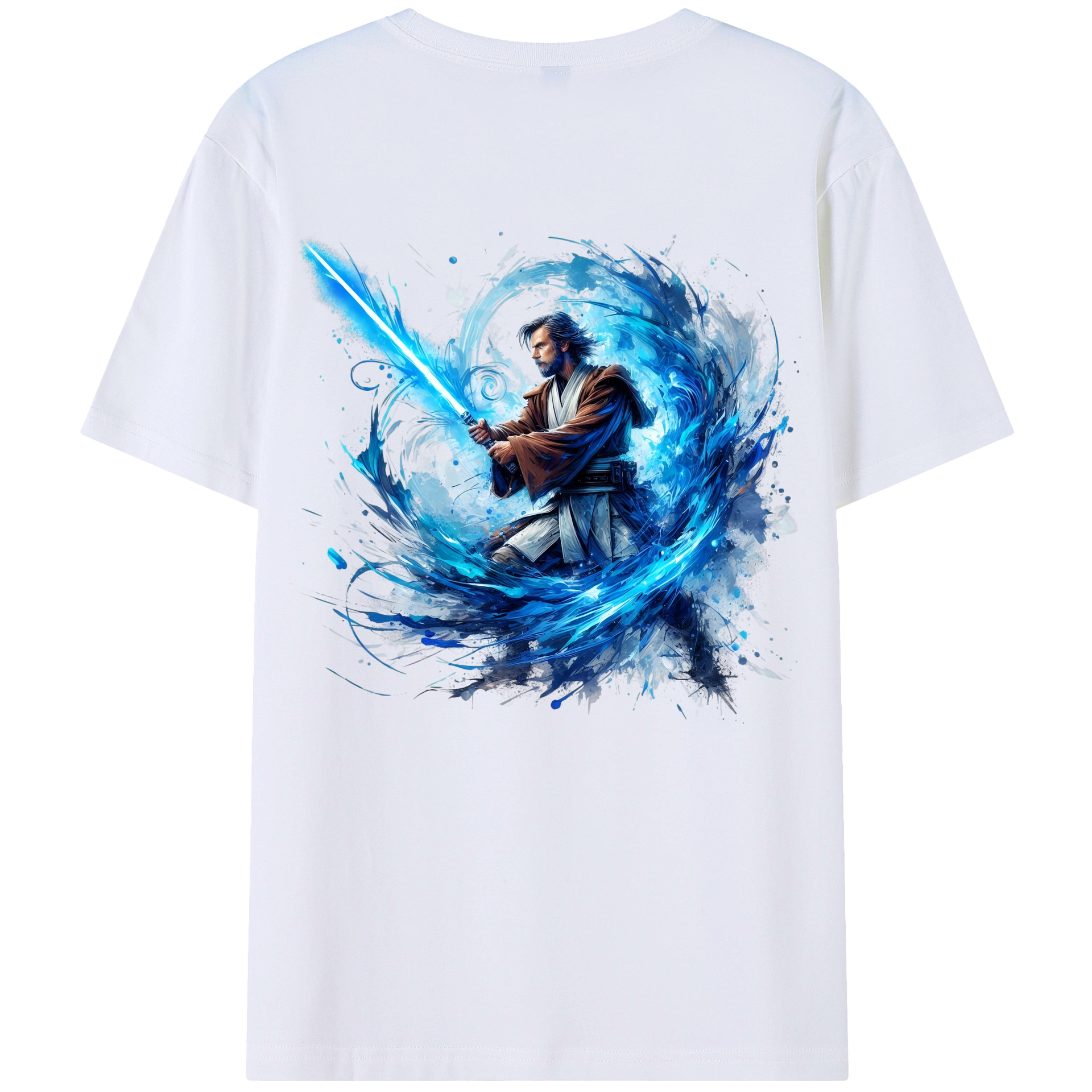 （画像用） スター・ウォーズ Star Wars 綿100％ メンズ半袖Tシャツ（バックプリント） 通気性