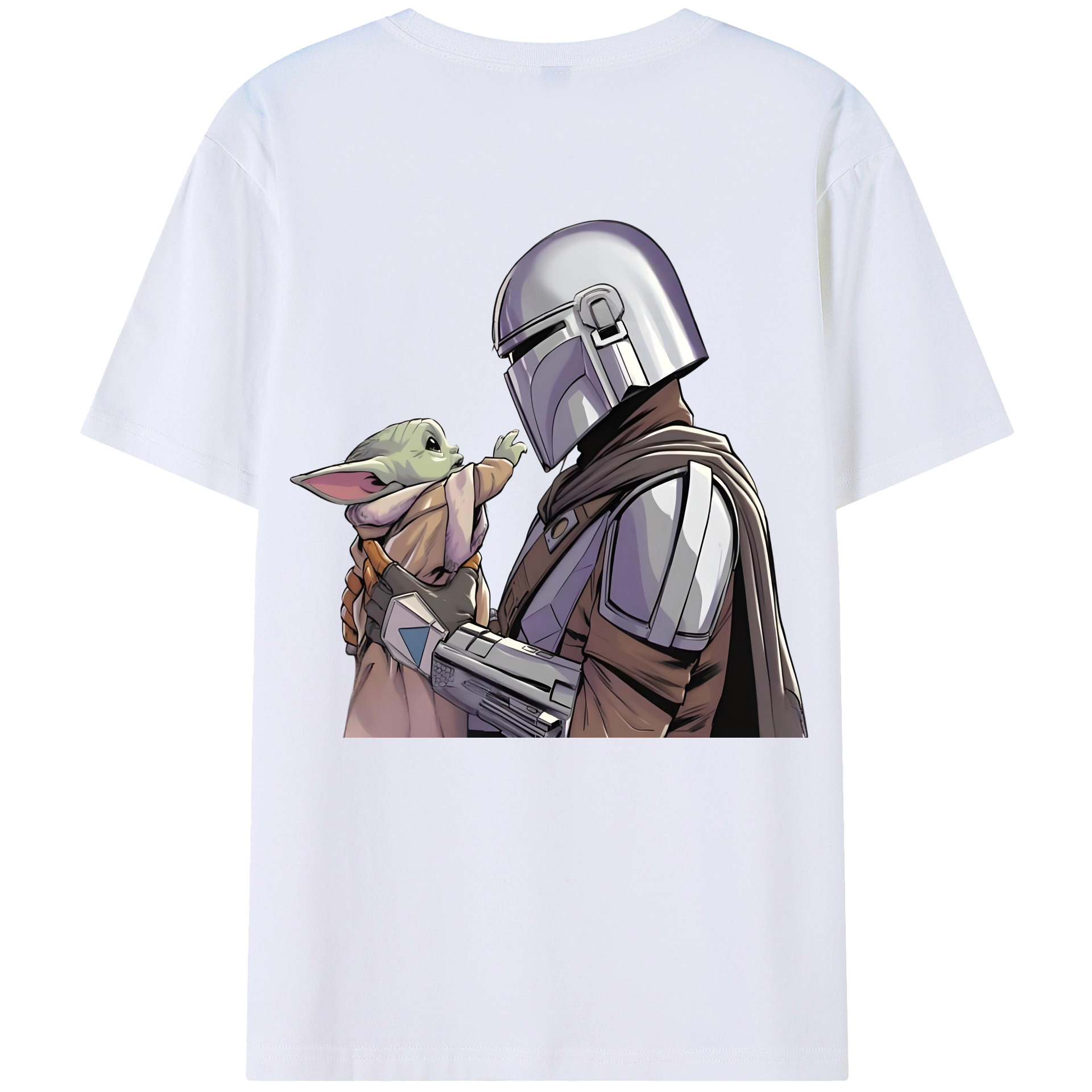 （画像用） スター・ウォーズ Star Wars 綿100％ メンズ半袖Tシャツ（バックプリント） 通気性