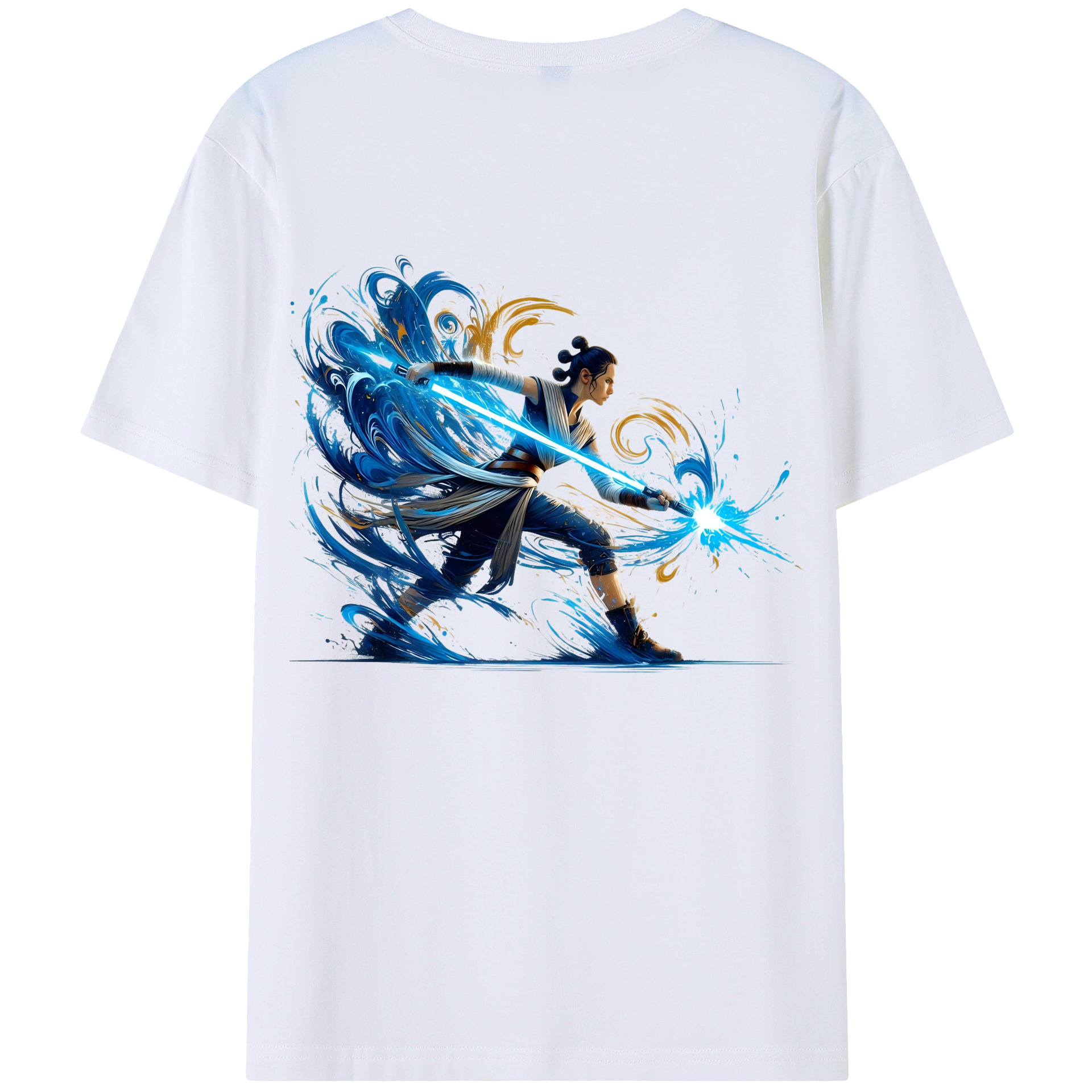 （画像用） スター・ウォーズ Star Wars 綿100％ メンズ半袖Tシャツ（バックプリント） 通気性