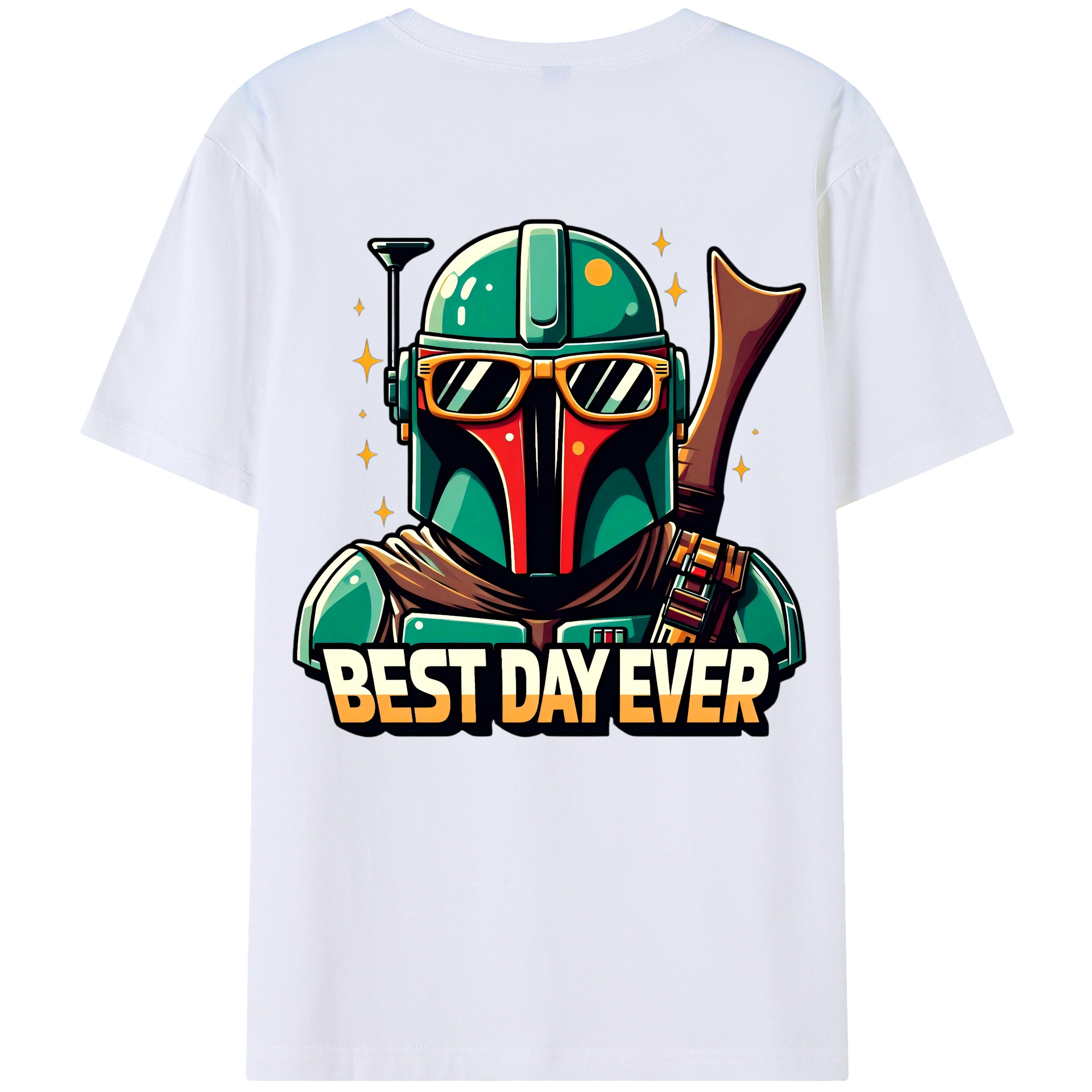 （画像用） スター・ウォーズ Star Wars 綿100％ メンズ半袖Tシャツ（バックプリント） 通気性