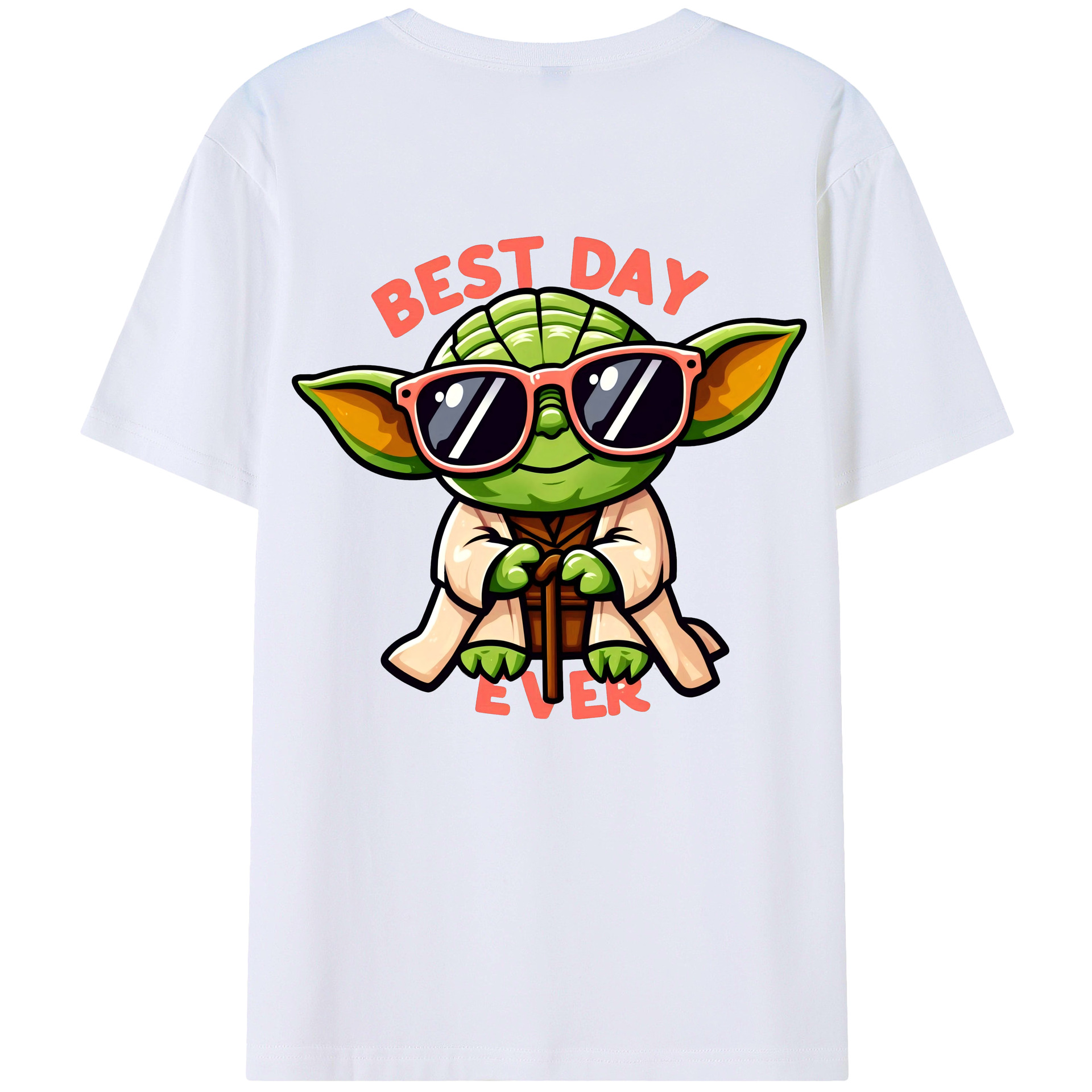 （画像用） スター・ウォーズ Star Wars 綿100％ メンズ半袖Tシャツ（バックプリント） 通気性