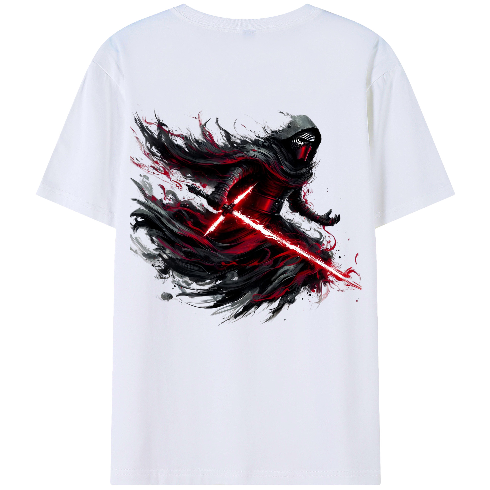 （画像用） スター・ウォーズ Star Wars 綿100％ メンズ半袖Tシャツ（バックプリント） 通気性