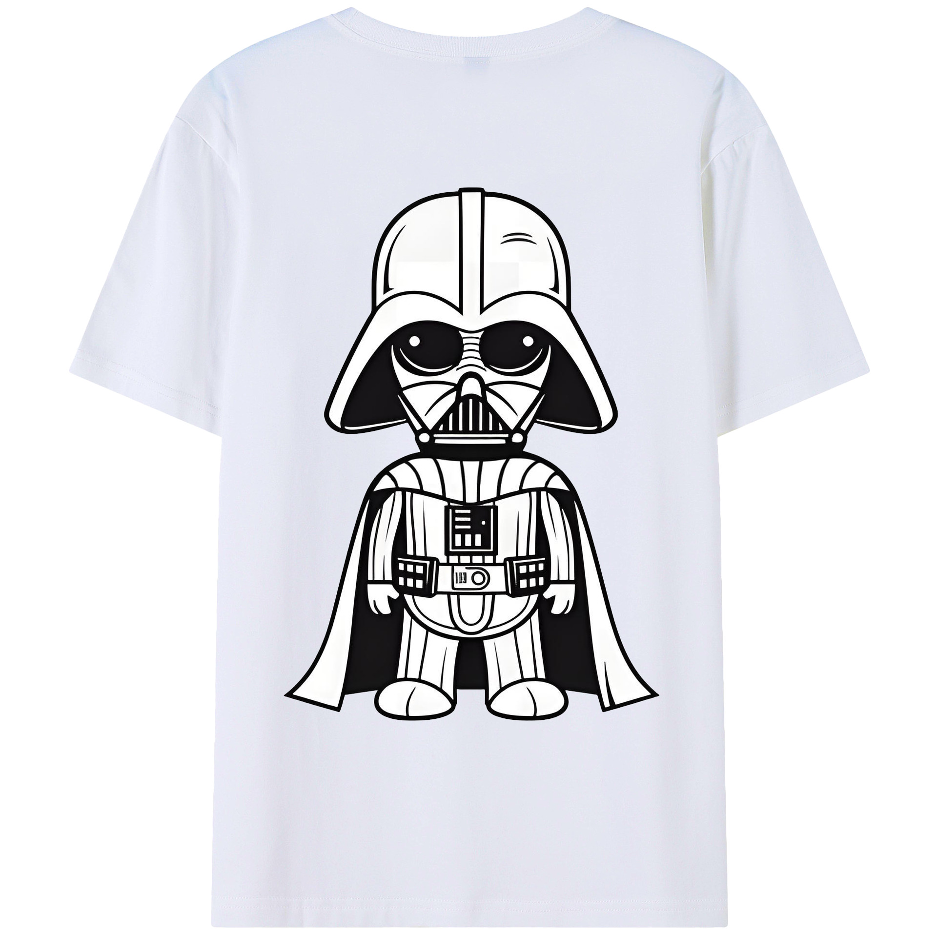 （画像用） スター・ウォーズ Star Wars 綿100％ メンズ半袖Tシャツ（バックプリント） 通気性