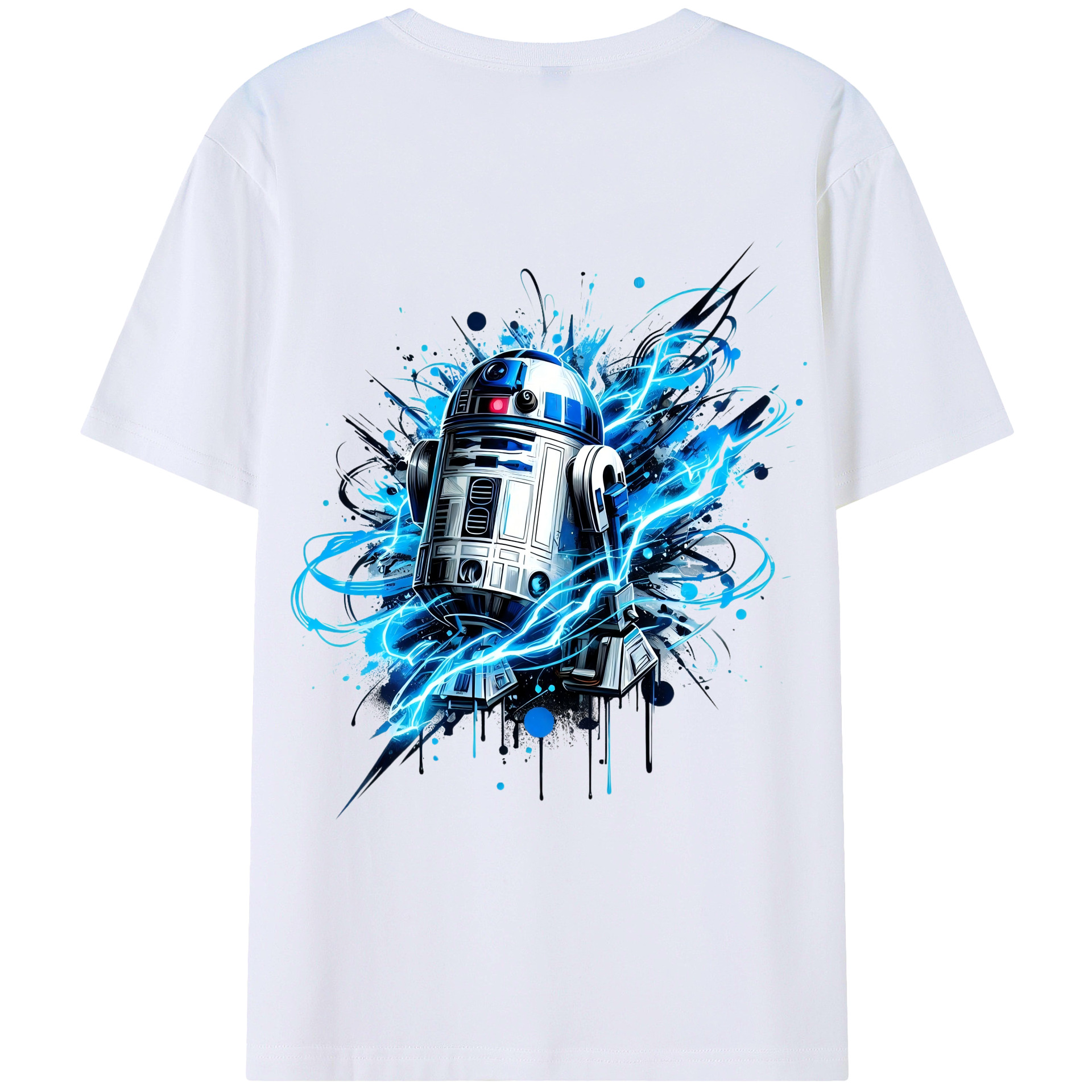 （画像用） スター・ウォーズ Star Wars 綿100％ メンズ半袖Tシャツ（バックプリント） 通気性