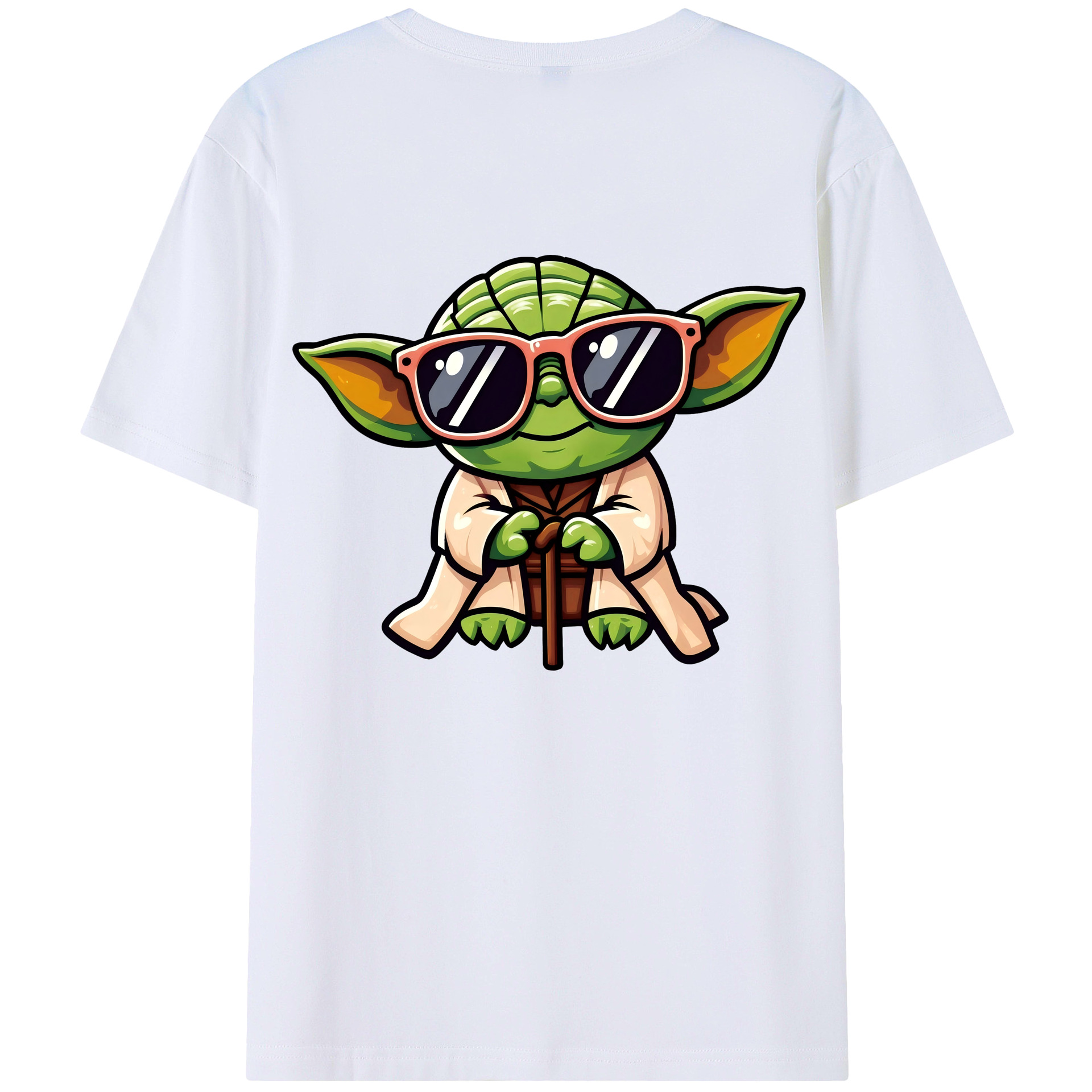 （画像用） スター・ウォーズ Star Wars 綿100％ メンズ半袖Tシャツ（バックプリント） 通気性