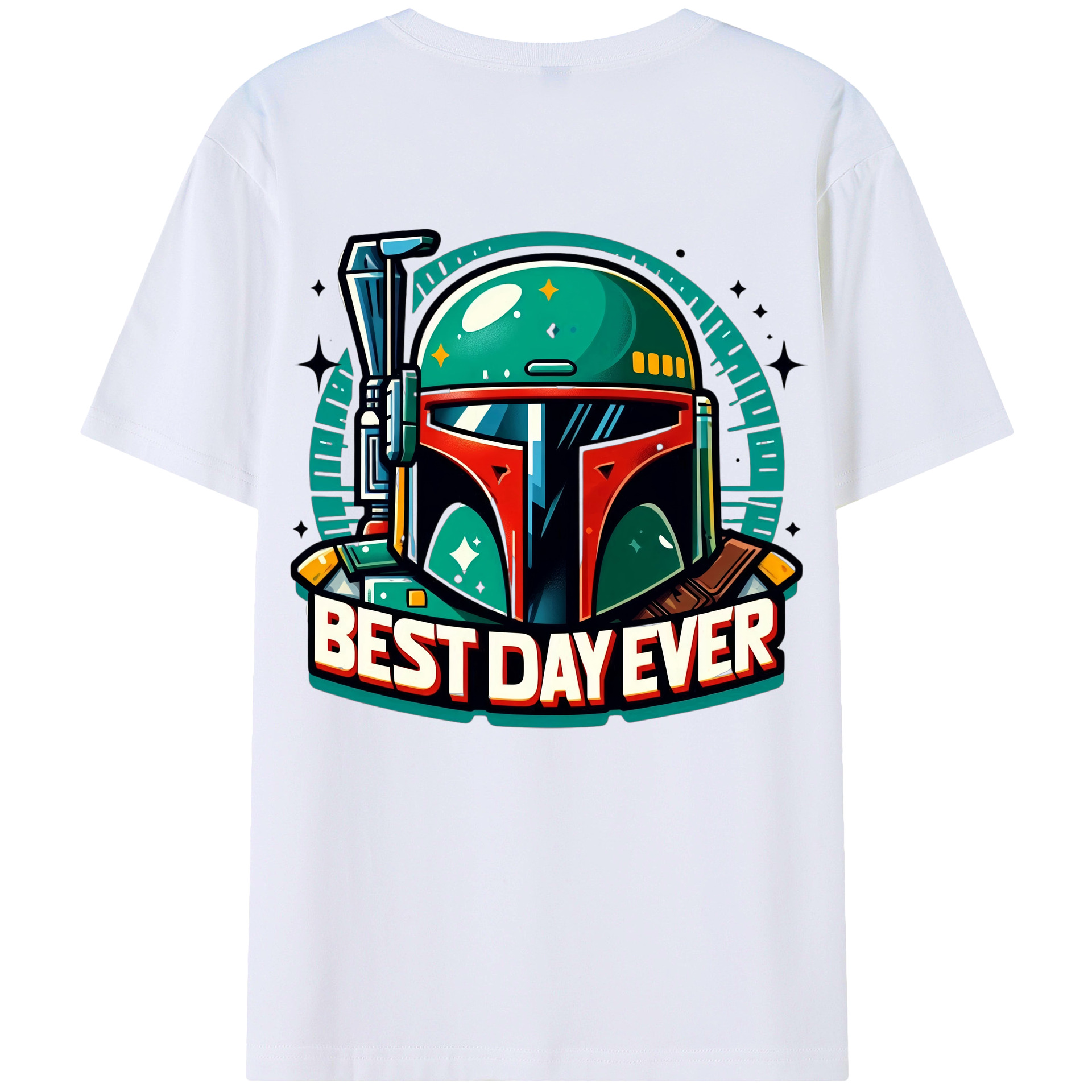 （画像用） スター・ウォーズ Star Wars 綿100％ メンズ半袖Tシャツ（バックプリント） 通気性