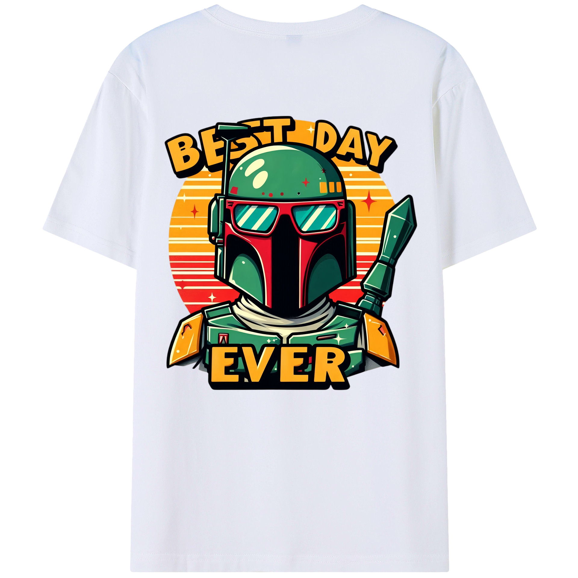 （画像用） スター・ウォーズ Star Wars 綿100％ メンズ半袖Tシャツ（バックプリント） 通気性