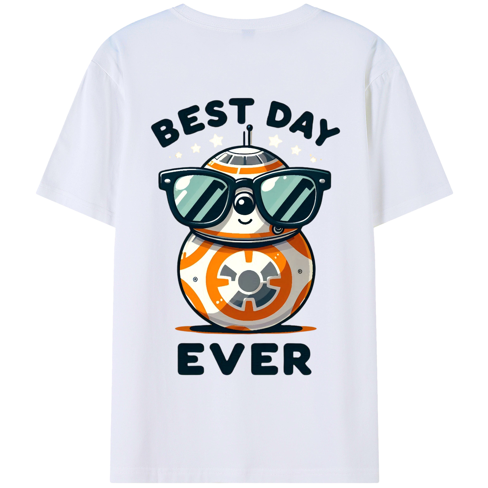 （画像用） スター・ウォーズ Star Wars 綿100％ メンズ半袖Tシャツ（バックプリント） 通気性