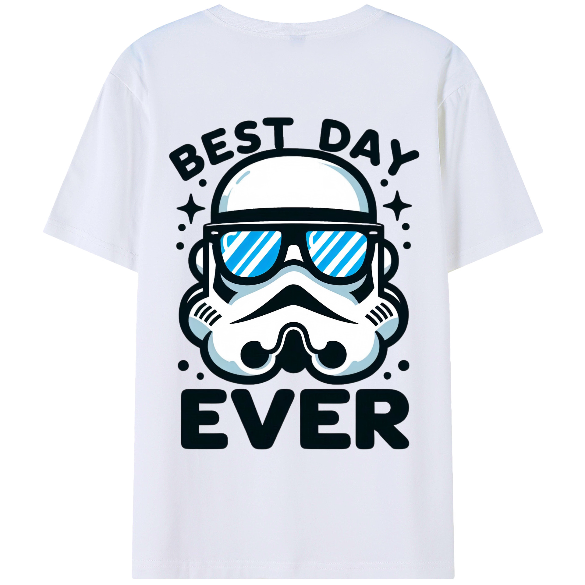 （画像用） スター・ウォーズ Star Wars 綿100％ メンズ半袖Tシャツ（バックプリント） 通気性