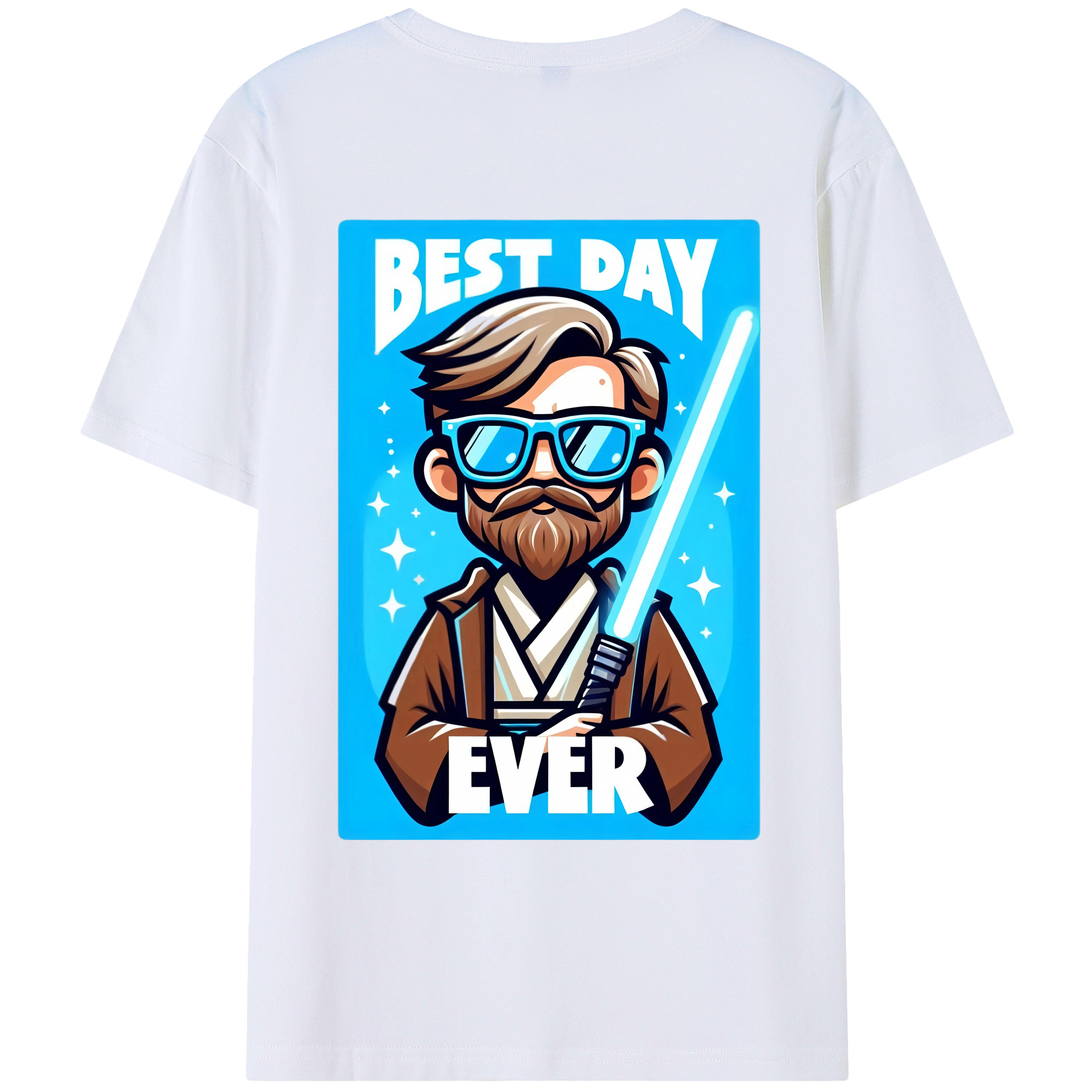 （画像用） スター・ウォーズ Star Wars 綿100％ メンズ半袖Tシャツ（バックプリント） 通気性