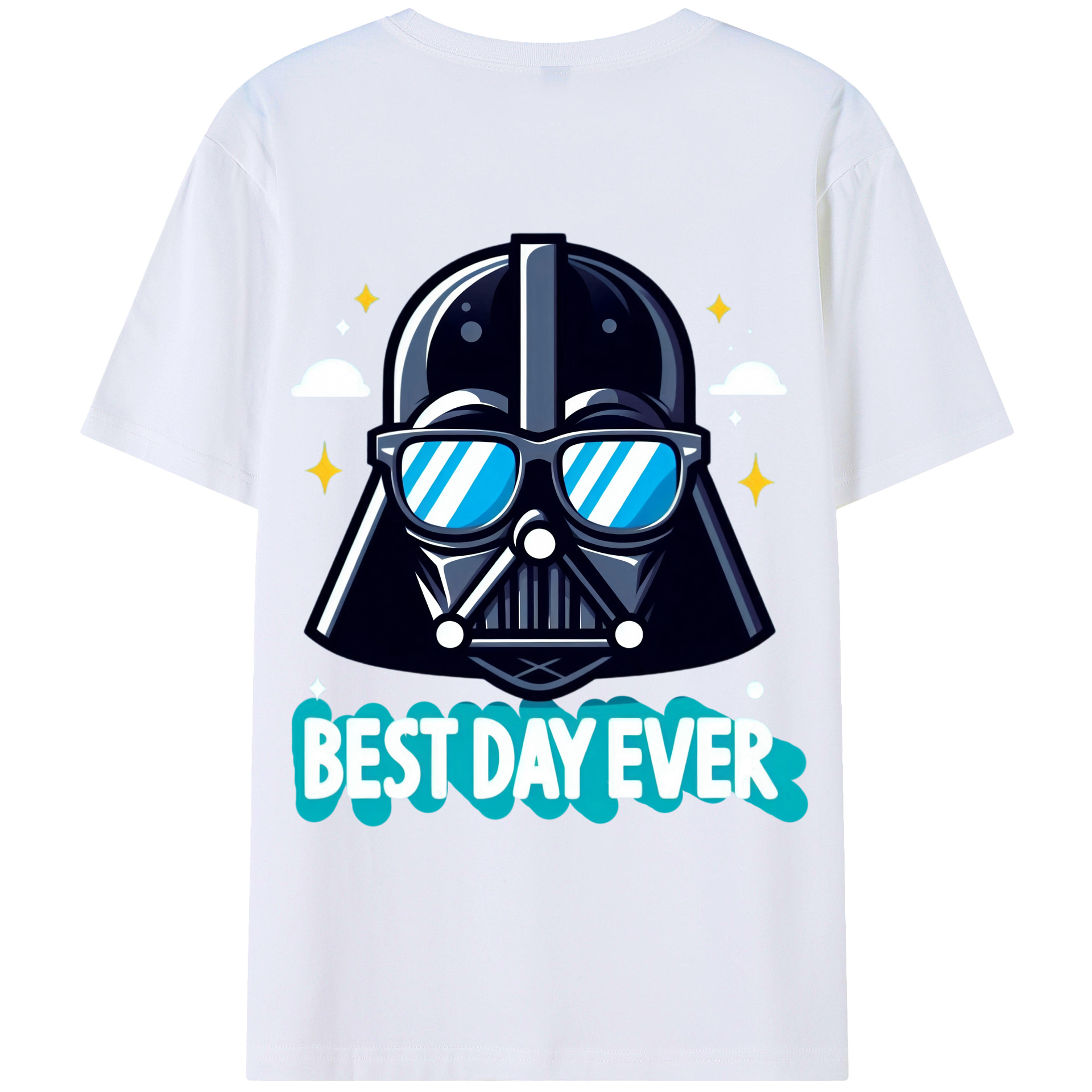 （画像用） スター・ウォーズ Star Wars 綿100％ メンズ半袖Tシャツ（バックプリント） 通気性