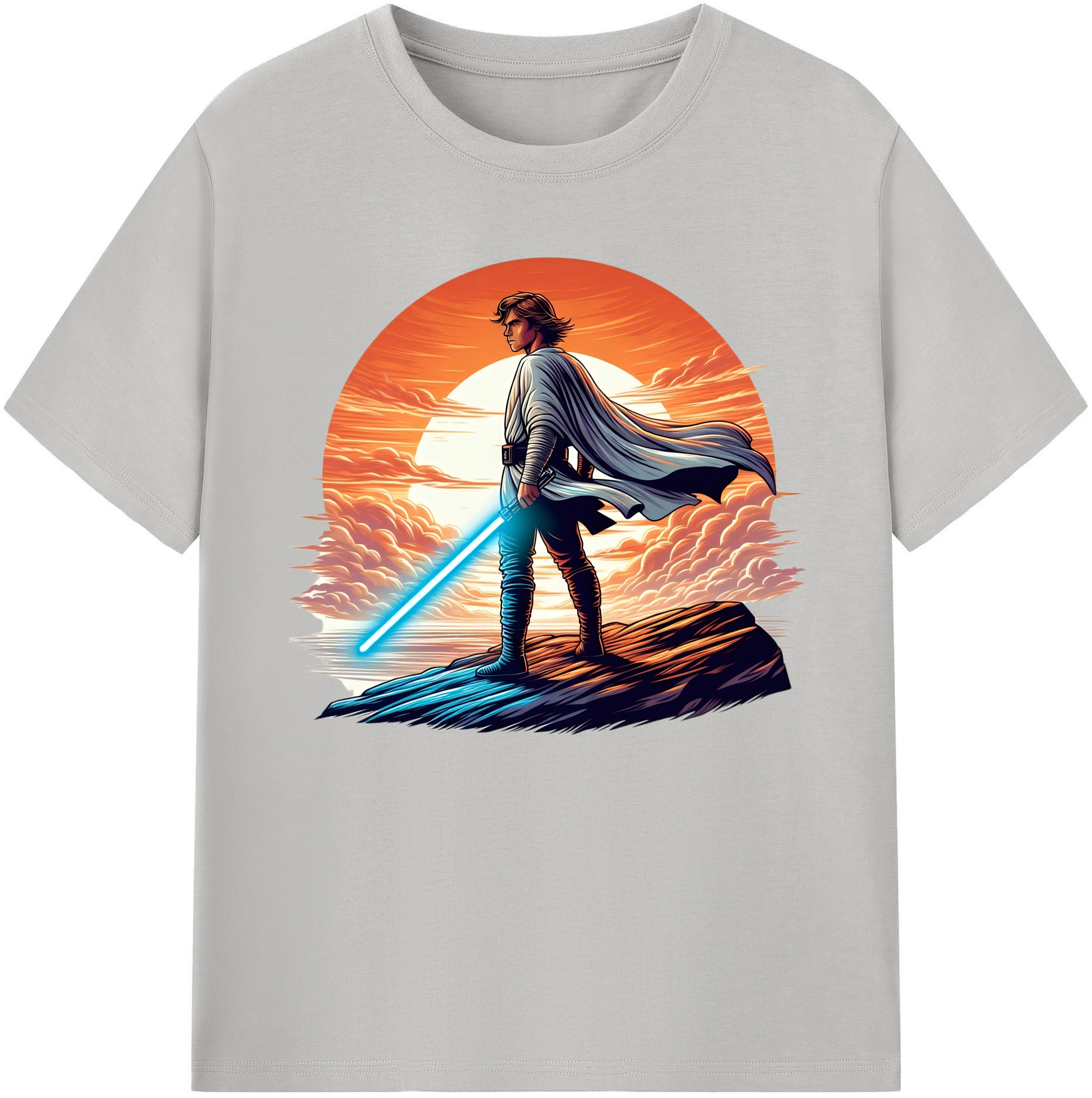 （画像用） スター・ウォーズ Star Wars 綿100％ メンズ半袖Tシャツ｜肌触りやわらか＆通気性