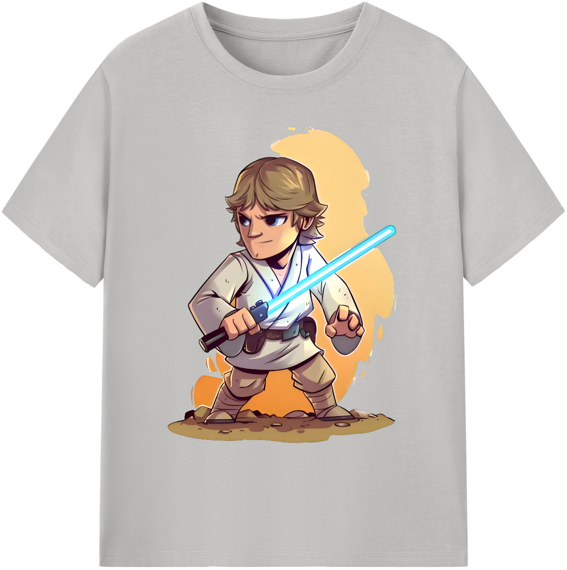 （画像用） スター・ウォーズ Star Wars 綿100％ メンズ半袖Tシャツ｜肌触りやわらか＆通気性