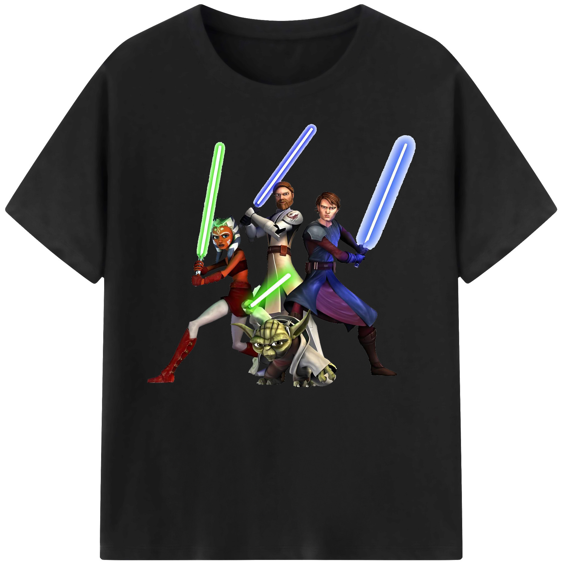 （画像用） スター・ウォーズ Star Wars 綿100％ メンズ半袖Tシャツ｜肌触りやわらか＆通気性
