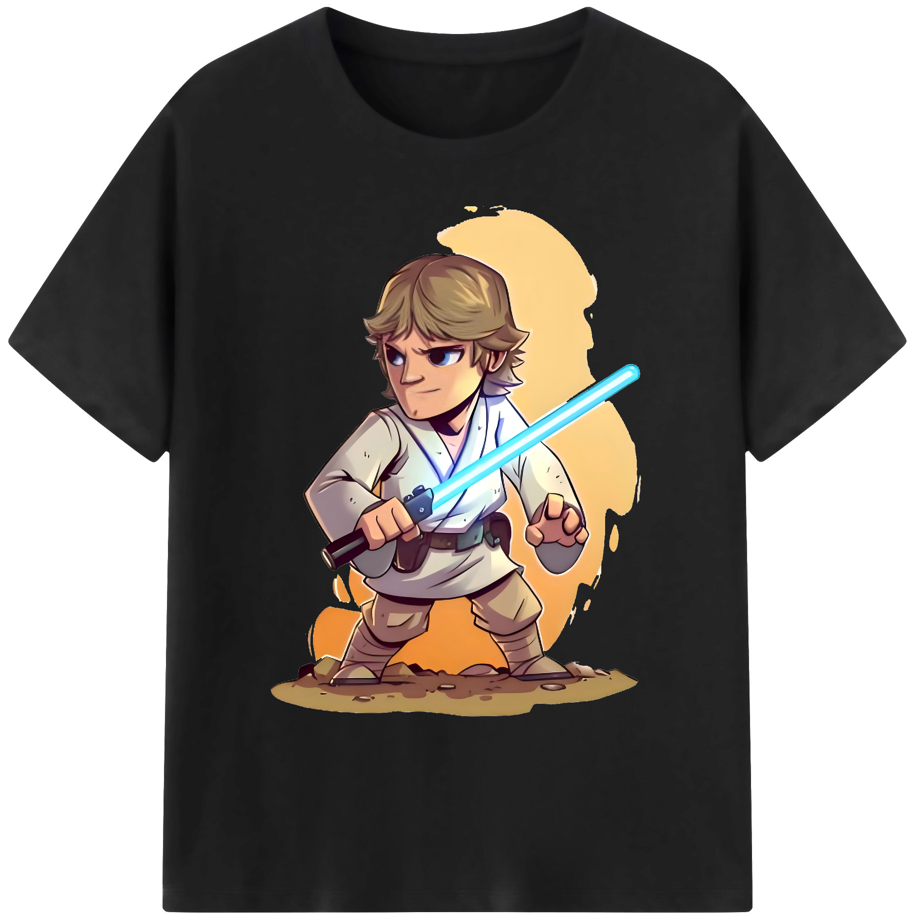 （画像用） スター・ウォーズ Star Wars 綿100％ メンズ半袖Tシャツ｜肌触りやわらか＆通気性