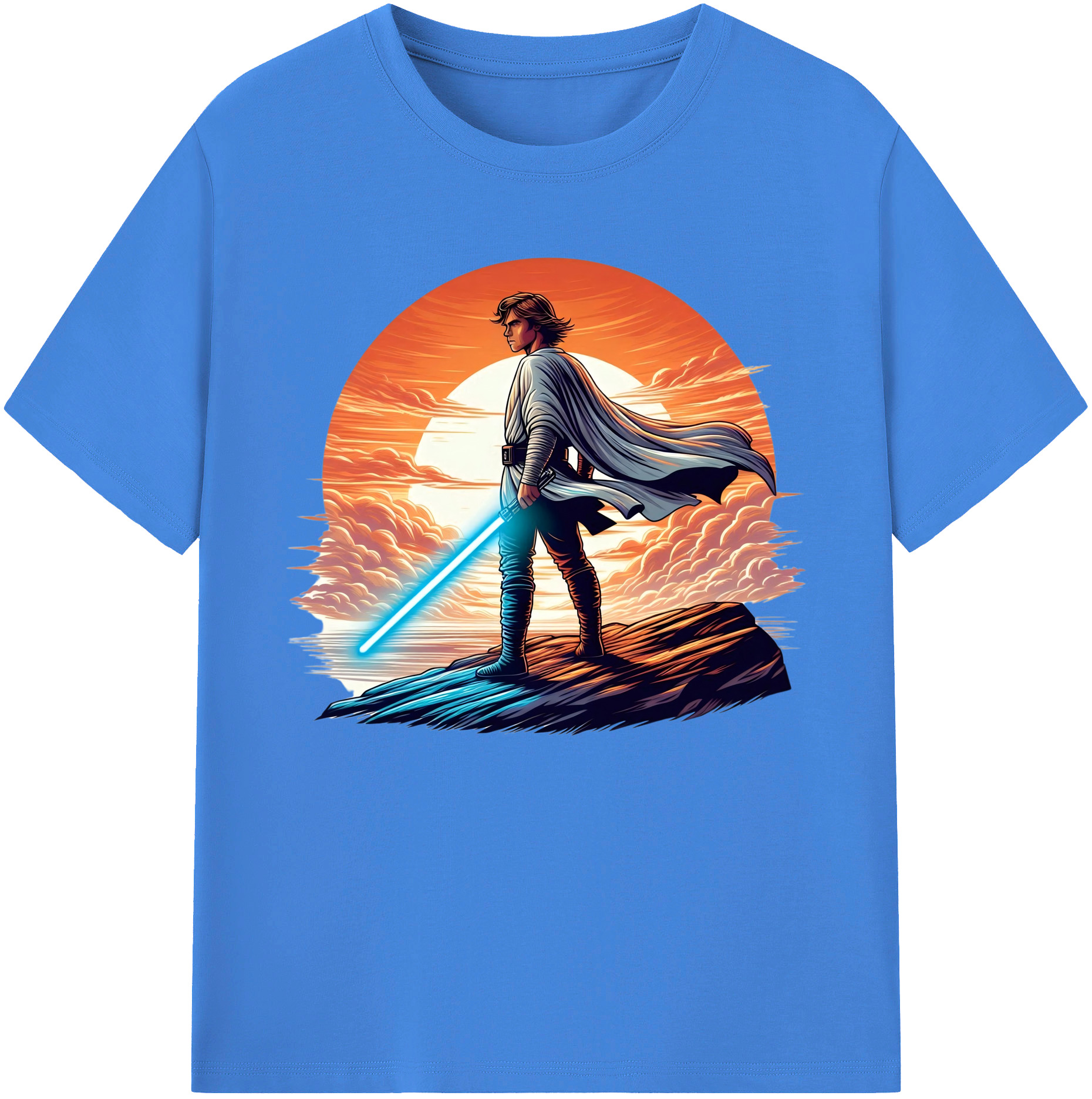 （画像用） スター・ウォーズ Star Wars 綿100％ メンズ半袖Tシャツ｜肌触りやわらか＆通気性