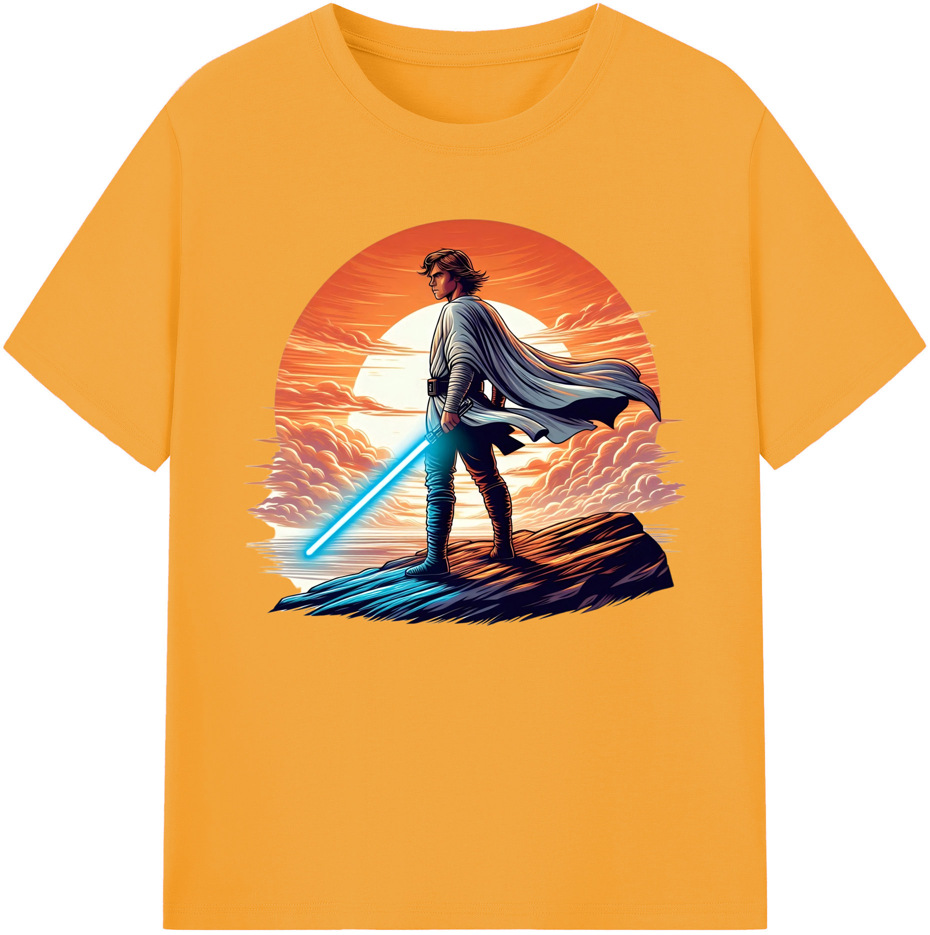 （画像用） スター・ウォーズ Star Wars 綿100％ メンズ半袖Tシャツ｜肌触りやわらか＆通気性