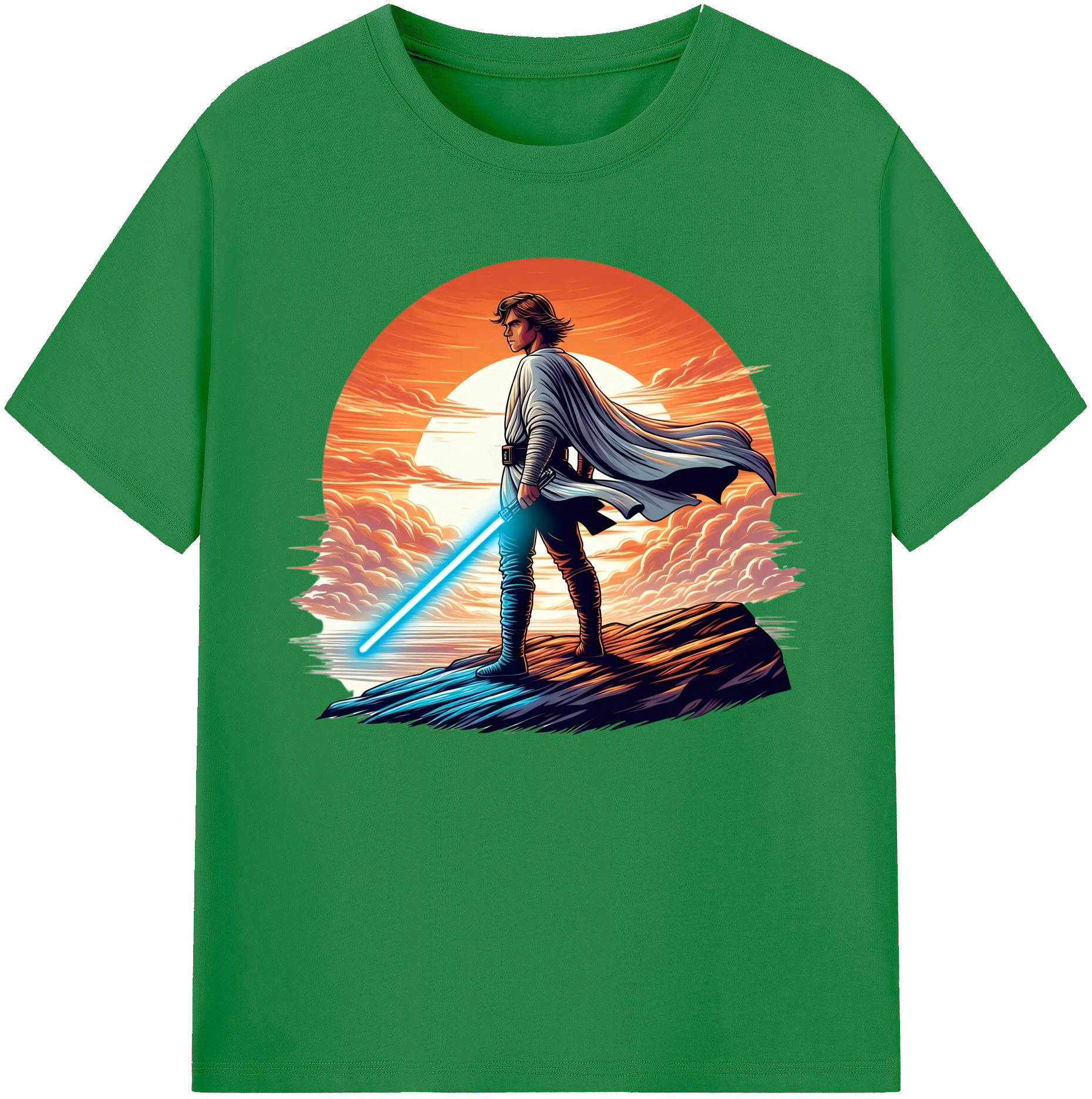 （画像用） スター・ウォーズ Star Wars 綿100％ メンズ半袖Tシャツ｜肌触りやわらか＆通気性
