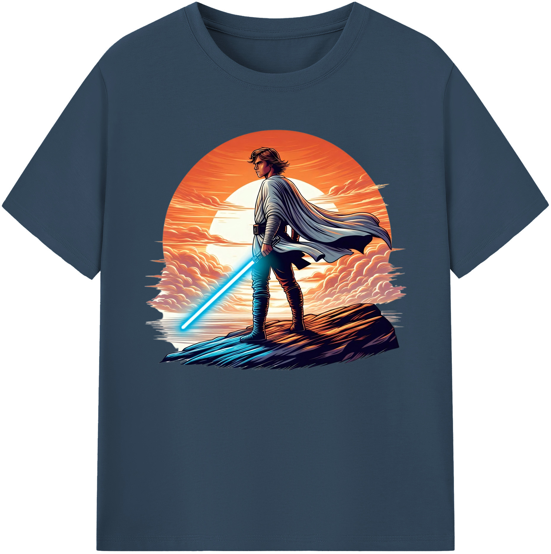 （画像用） スター・ウォーズ Star Wars 綿100％ メンズ半袖Tシャツ｜肌触りやわらか＆通気性