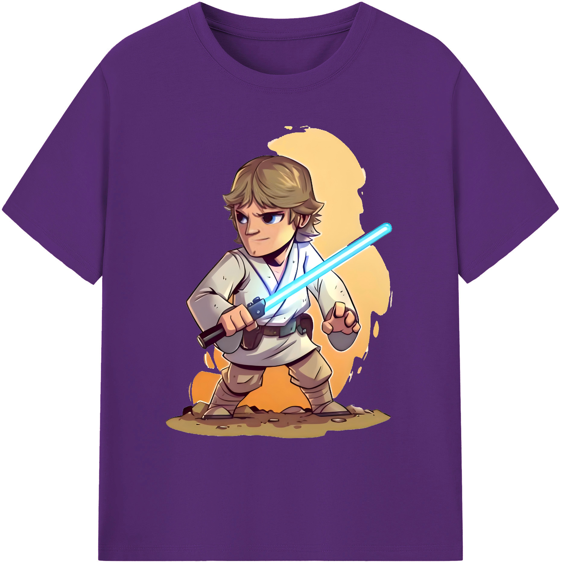 （画像用） スター・ウォーズ Star Wars 綿100％ メンズ半袖Tシャツ｜肌触りやわらか＆通気性