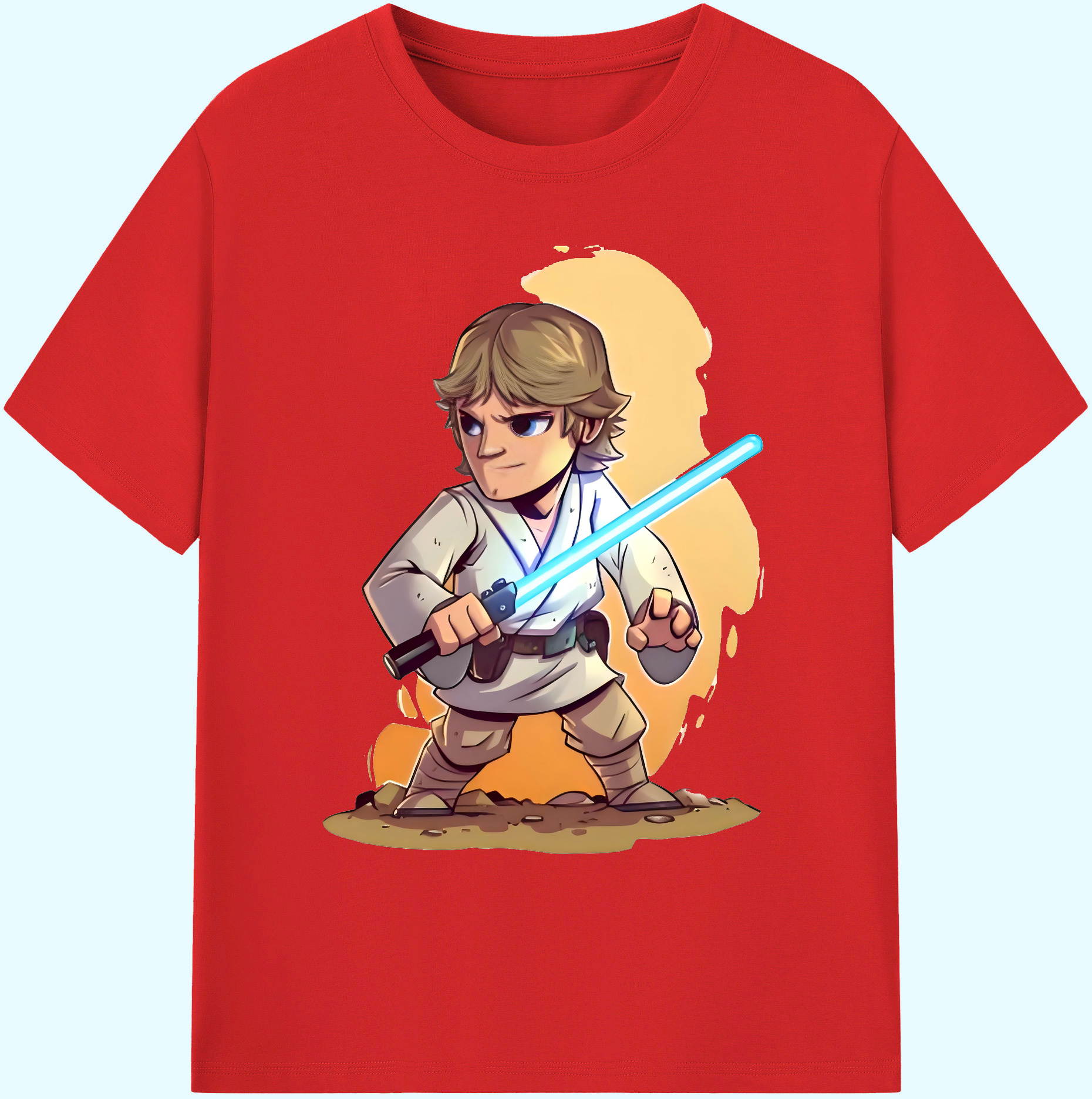 （画像用） スター・ウォーズ Star Wars 綿100％ メンズ半袖Tシャツ｜肌触りやわらか＆通気性