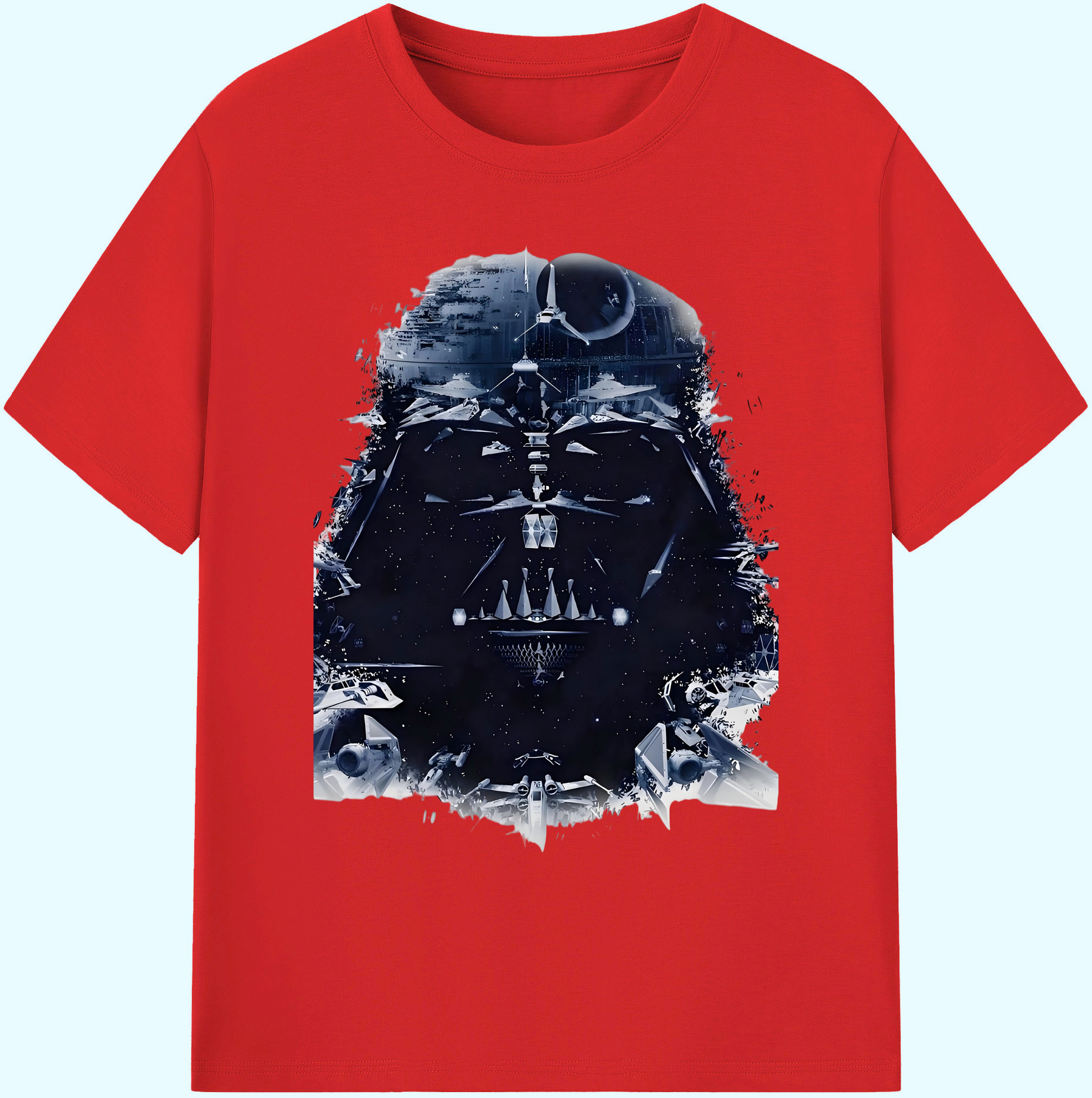 （画像用） スター・ウォーズ Star Wars 綿100％ メンズ半袖Tシャツ｜肌触りやわらか＆通気性