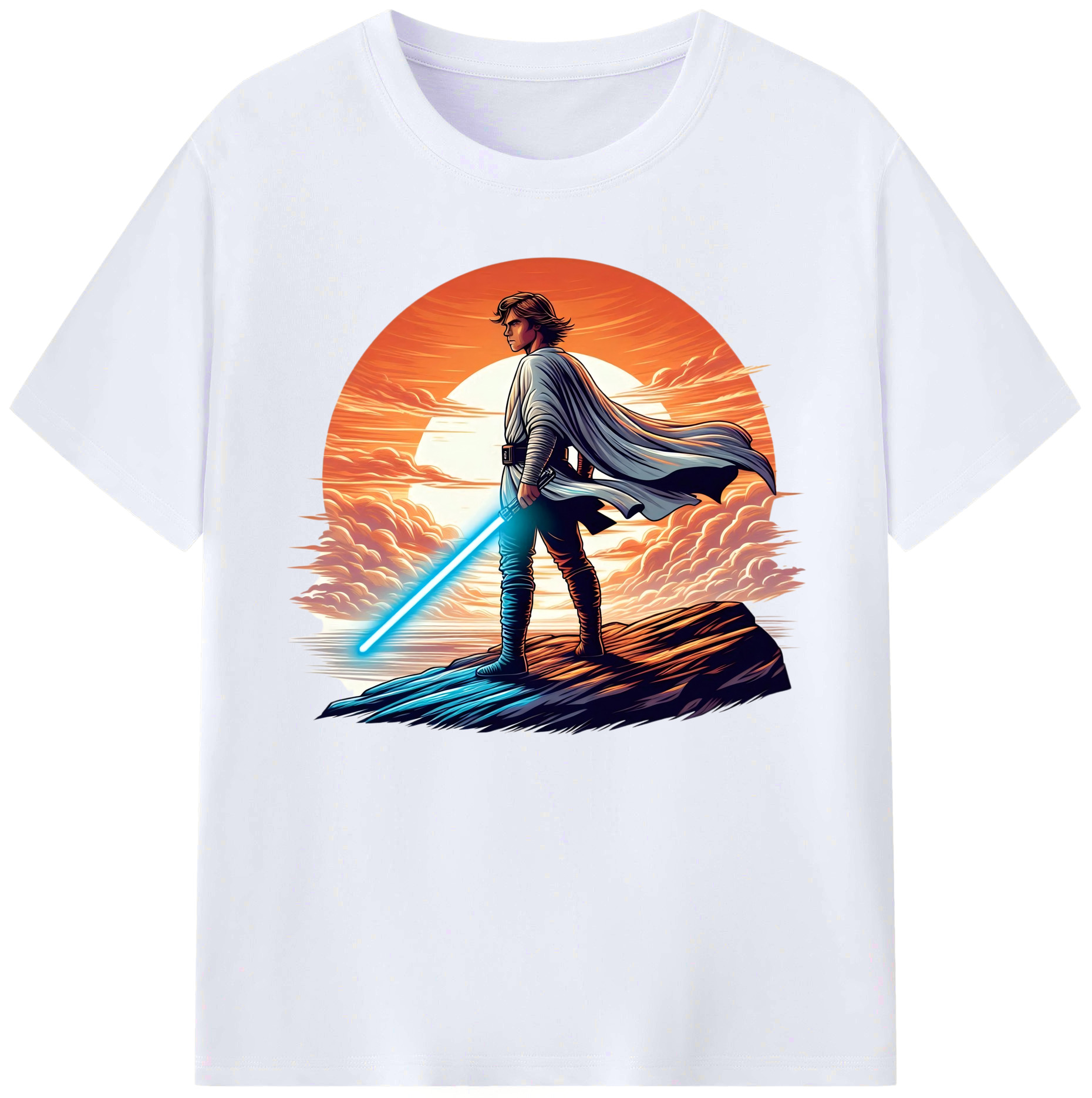 （画像用） スター・ウォーズ Star Wars 綿100％ メンズ半袖Tシャツ｜肌触りやわらか＆通気性