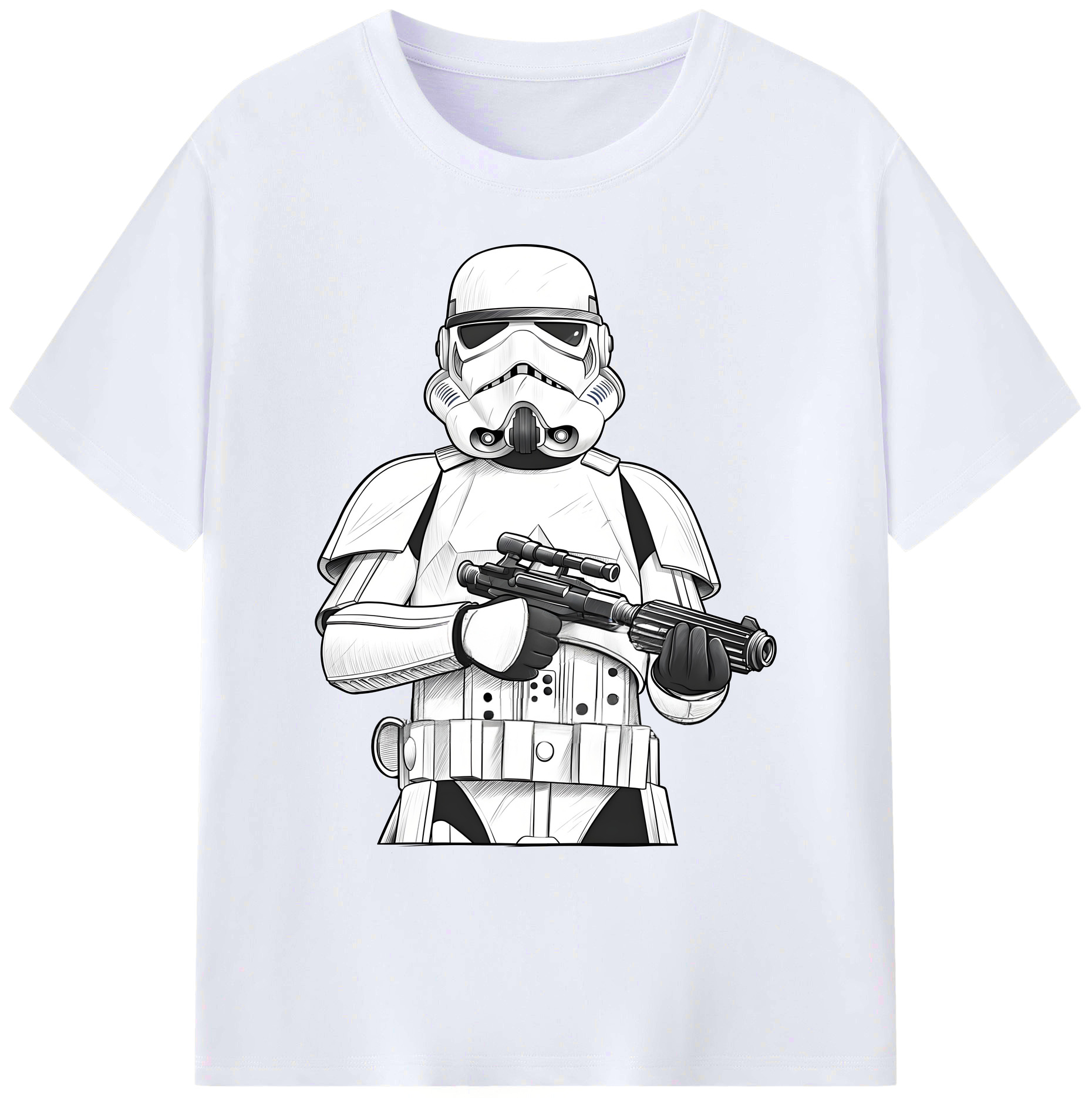（画像用） スター・ウォーズ Star Wars 綿100％ メンズ半袖Tシャツ｜肌触りやわらか＆通気性