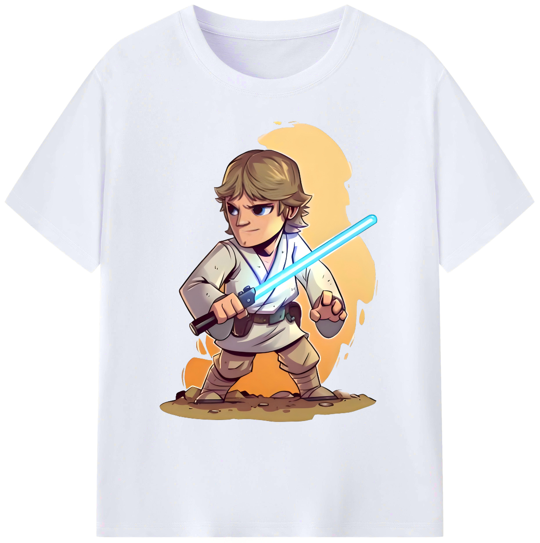 （画像用） スター・ウォーズ Star Wars 綿100％ メンズ半袖Tシャツ｜肌触りやわらか＆通気性