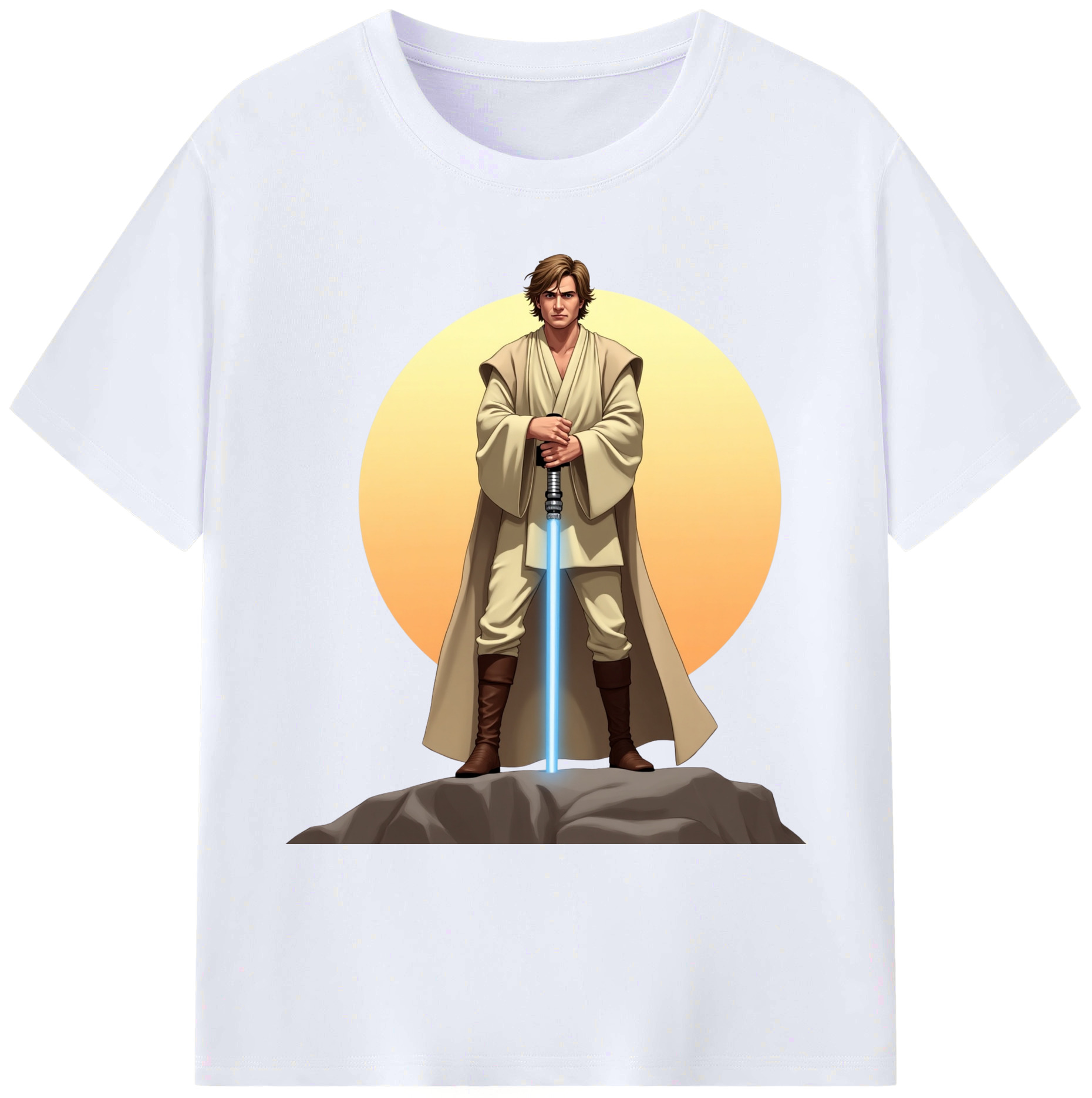 （画像用） スター・ウォーズ Star Wars 綿100％ メンズ半袖Tシャツ｜肌触りやわらか＆通気性