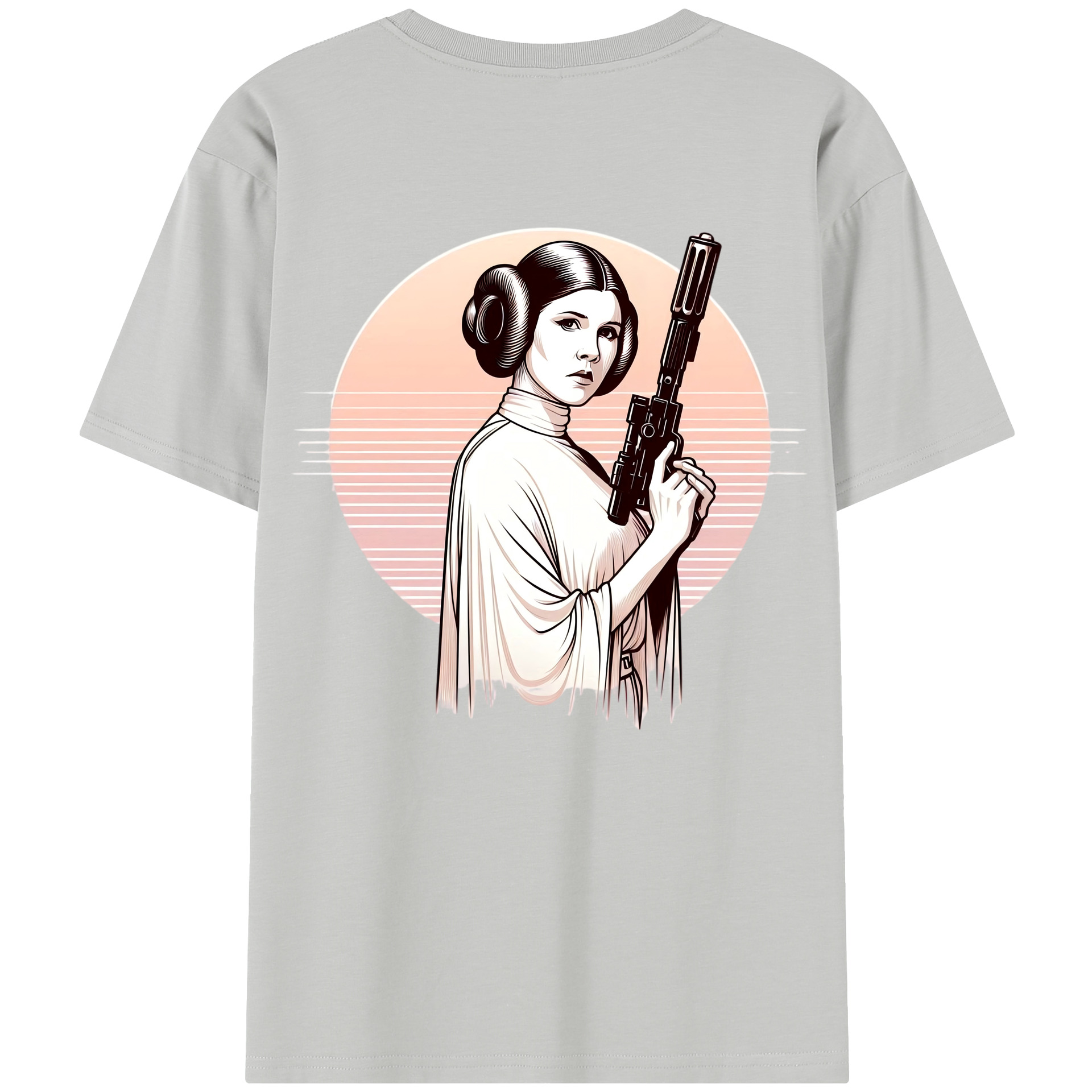 （画像用） スター・ウォーズ Star Wars レディース半袖Tシャツ(バックプリント)