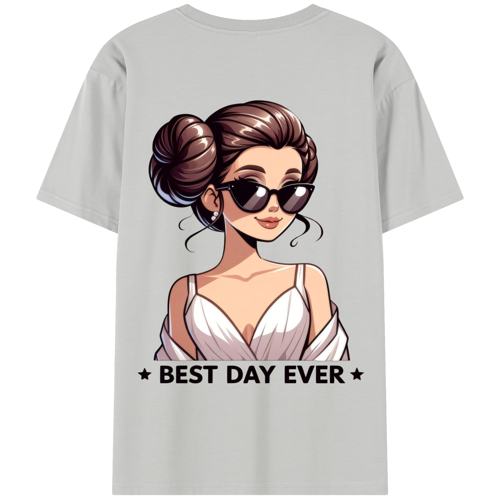 （画像用） スター・ウォーズ Star Wars レディース半袖Tシャツ(バックプリント)