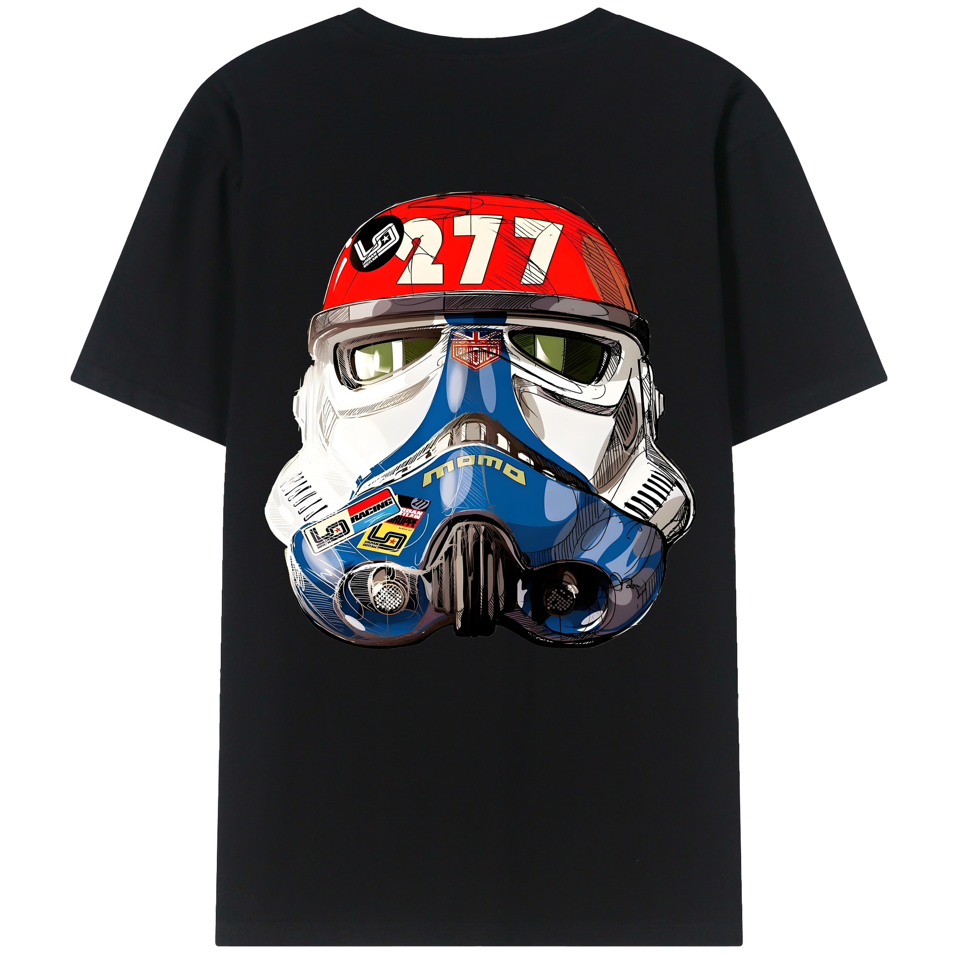 （画像用） スター・ウォーズ Star Wars レディース半袖Tシャツ(バックプリント)