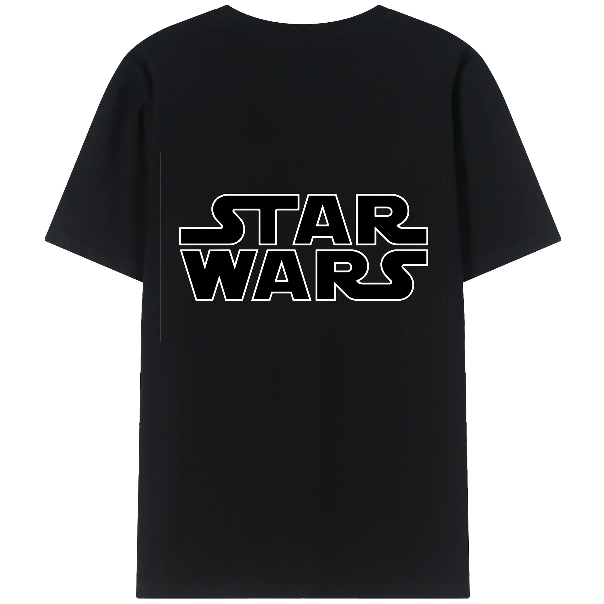 （画像用） スター・ウォーズ Star Wars レディース半袖Tシャツ(バックプリント)
