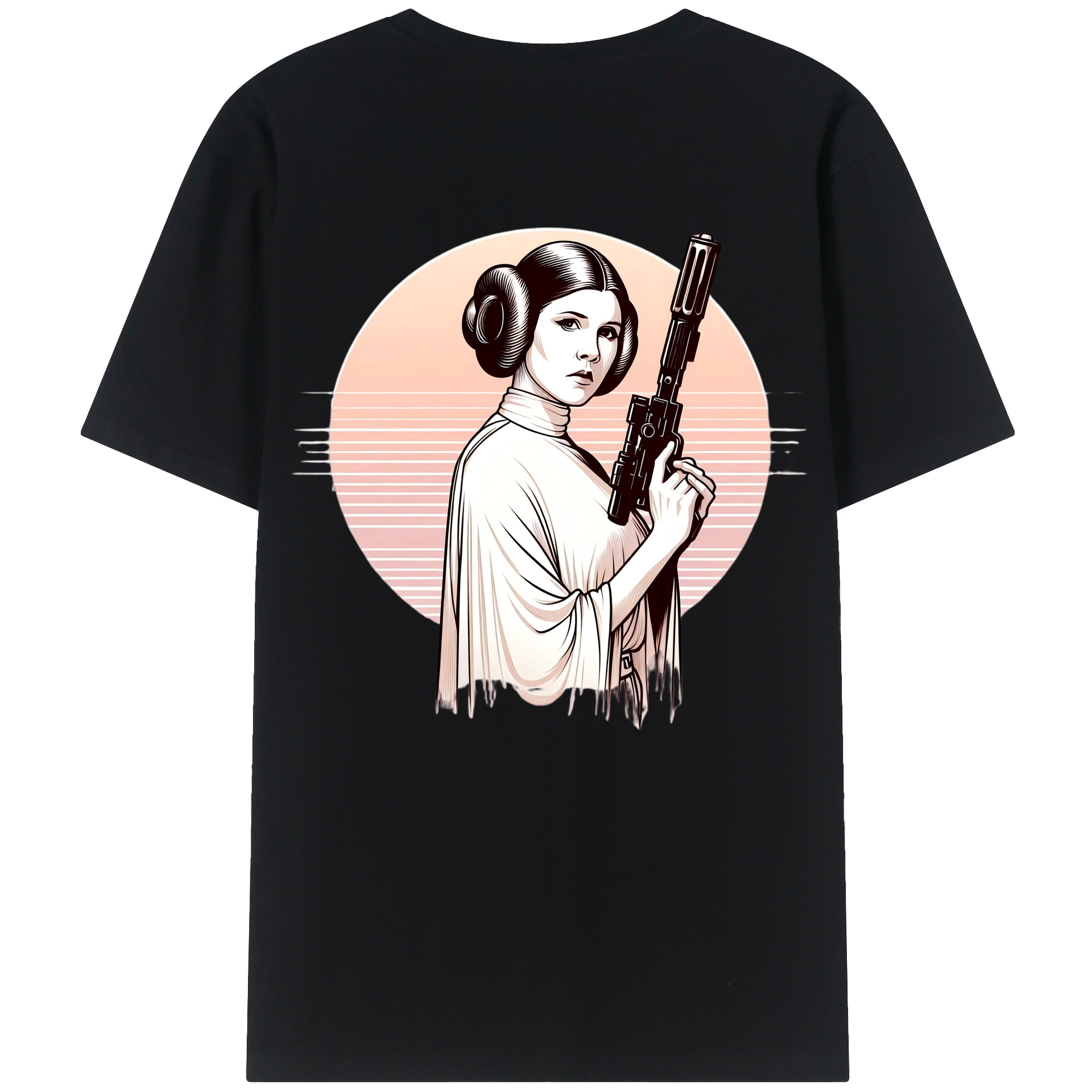 （画像用） スター・ウォーズ Star Wars レディース半袖Tシャツ(バックプリント)