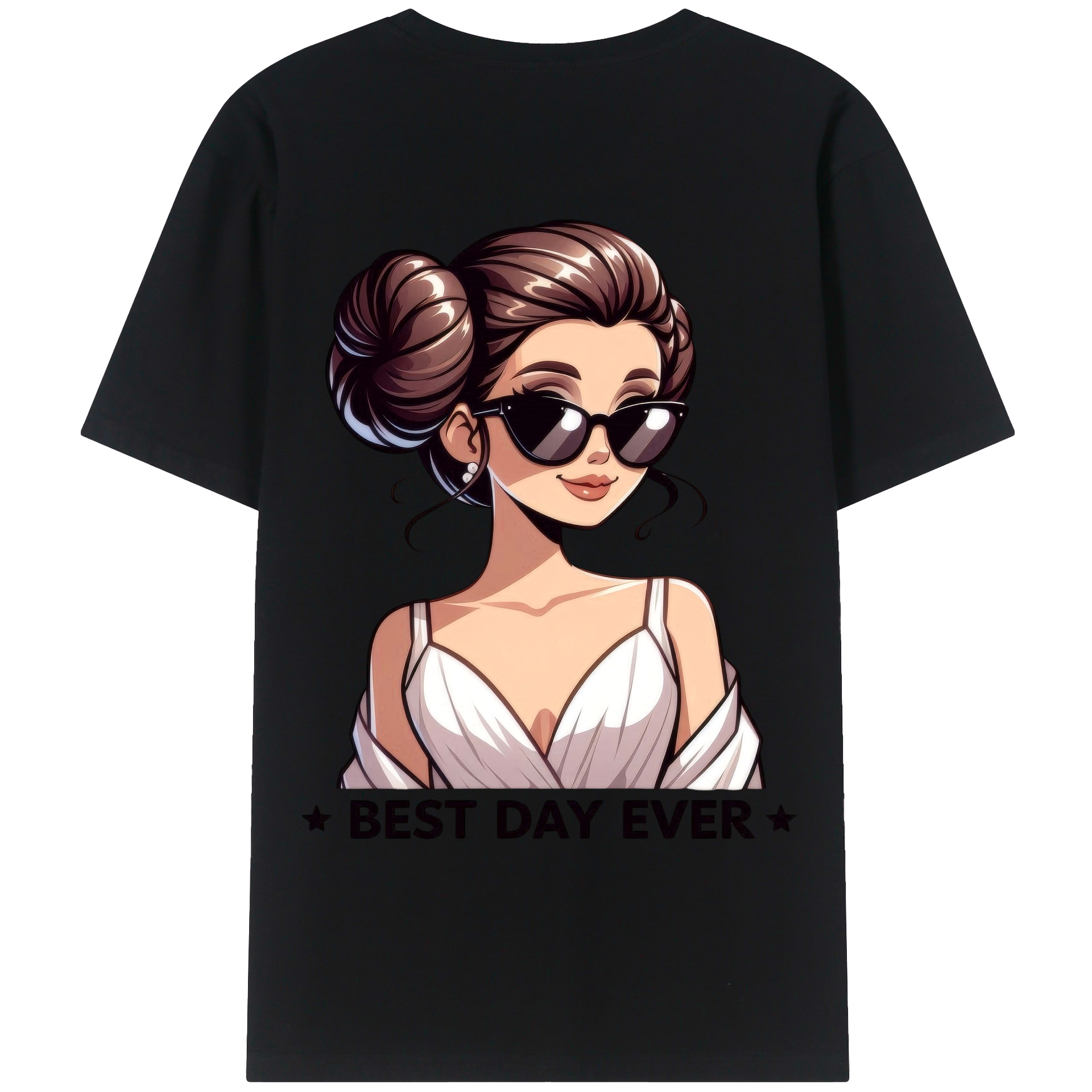 （画像用） スター・ウォーズ Star Wars レディース半袖Tシャツ(バックプリント)