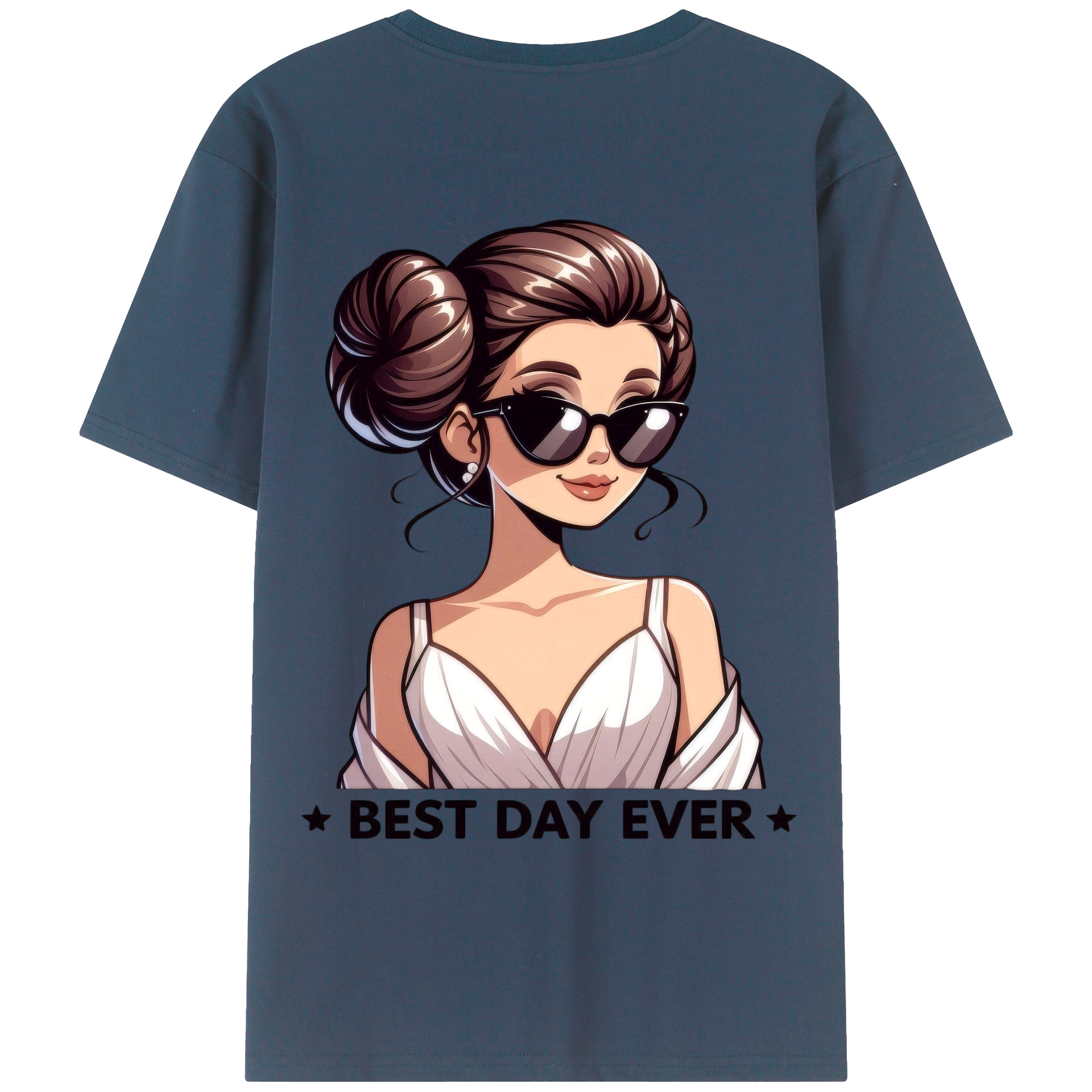 （画像用） スター・ウォーズ Star Wars レディース半袖Tシャツ(バックプリント)