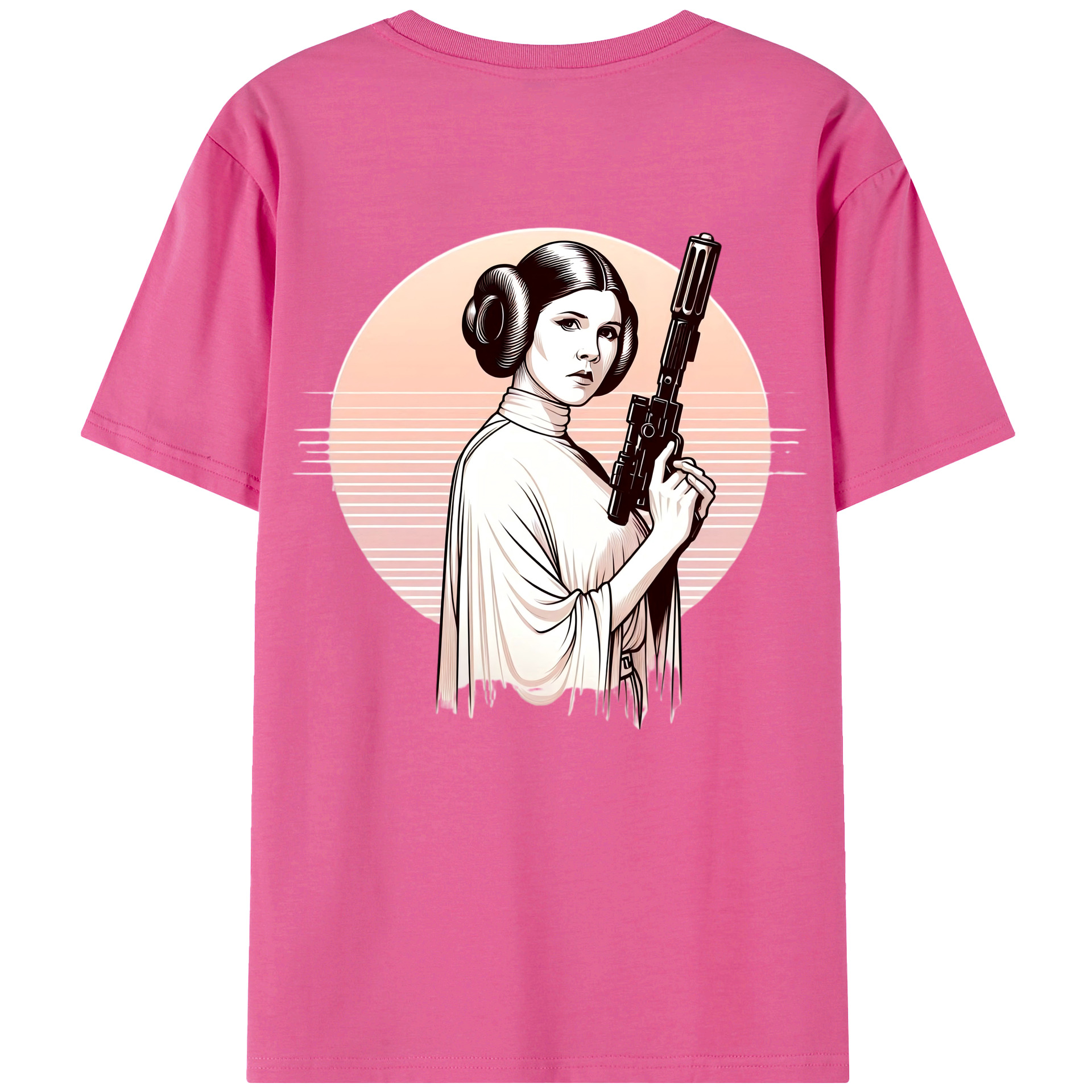 （画像用） スター・ウォーズ Star Wars レディース半袖Tシャツ(バックプリント)