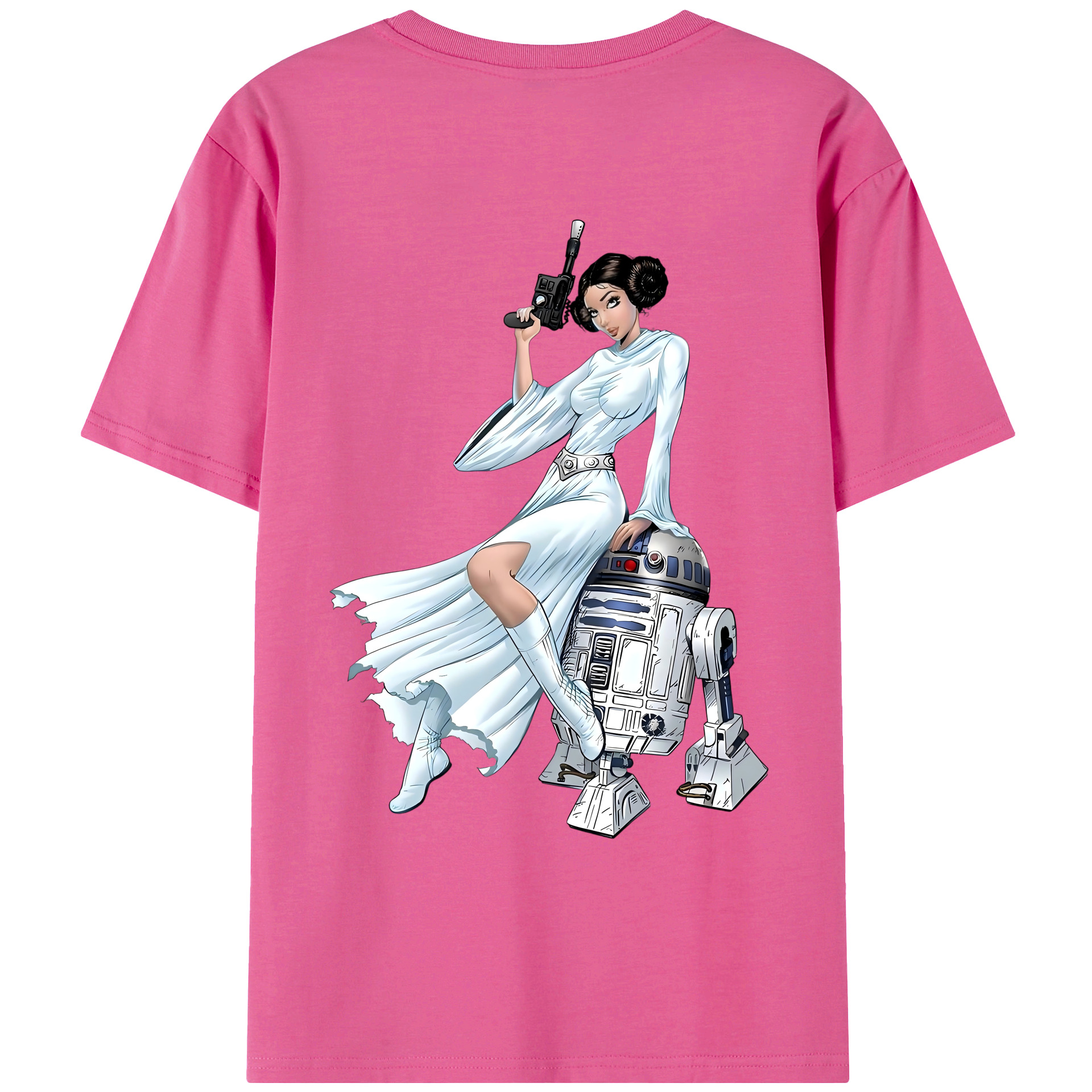 （画像用） スター・ウォーズ Star Wars レディース半袖Tシャツ(バックプリント)