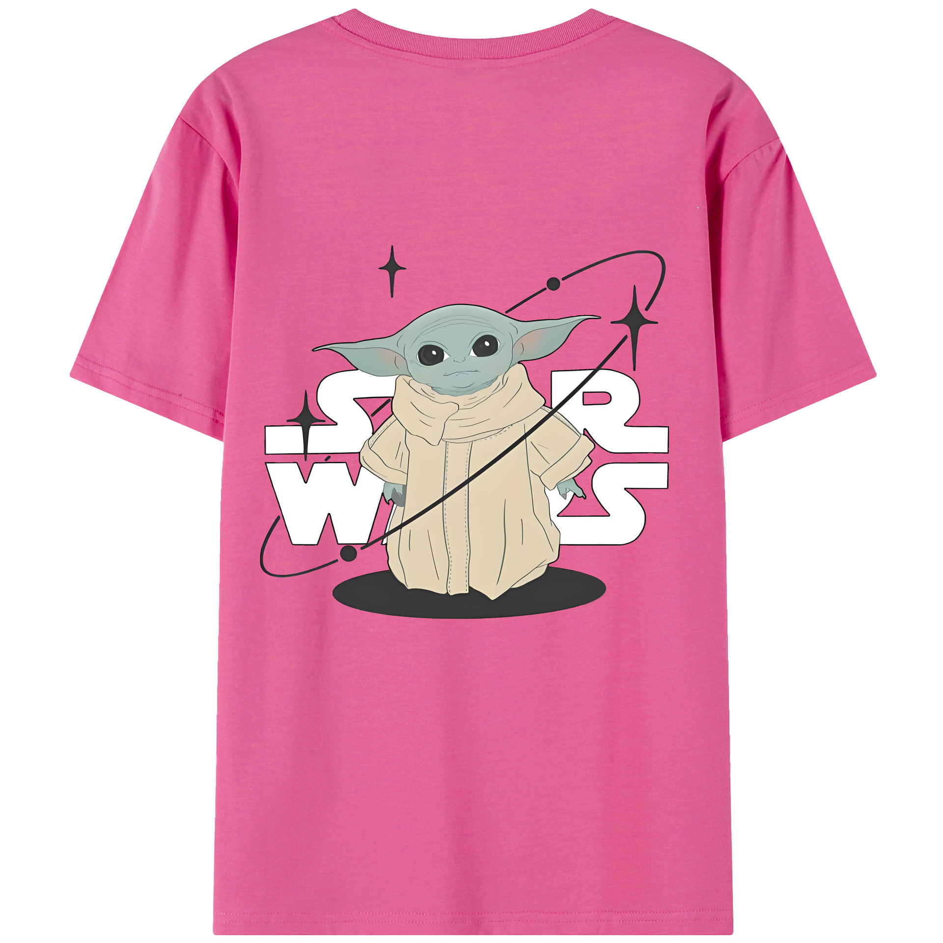 （画像用） スター・ウォーズ Star Wars レディース半袖Tシャツ(バックプリント)