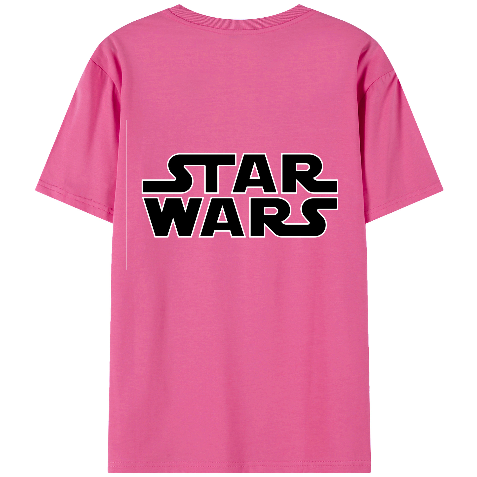 （画像用） スター・ウォーズ Star Wars レディース半袖Tシャツ(バックプリント)
