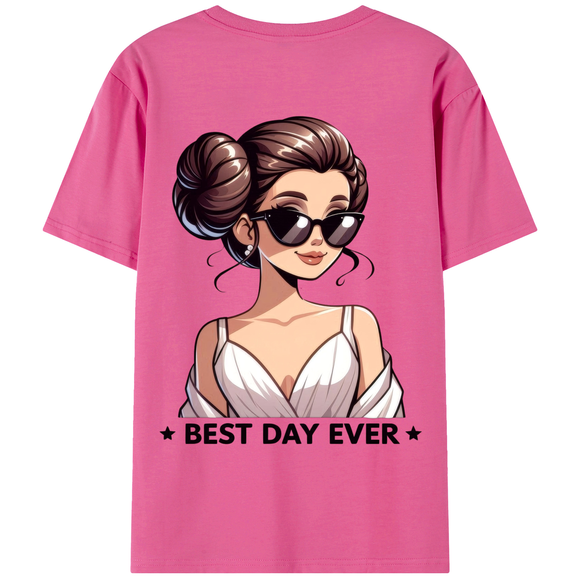 （画像用） スター・ウォーズ Star Wars レディース半袖Tシャツ(バックプリント)