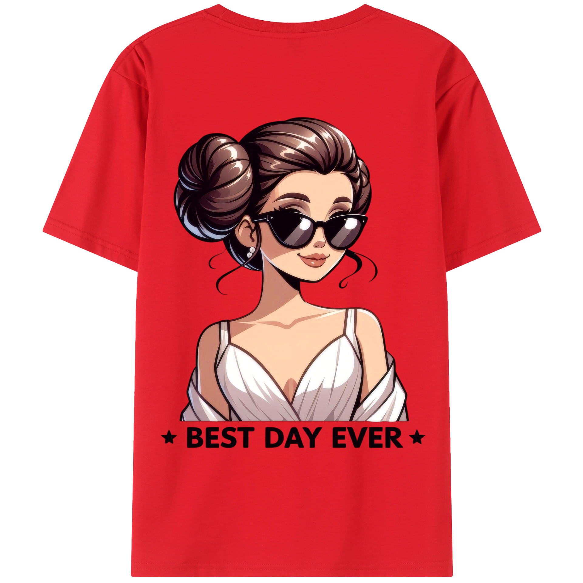 （画像用） スター・ウォーズ Star Wars レディース半袖Tシャツ(バックプリント)