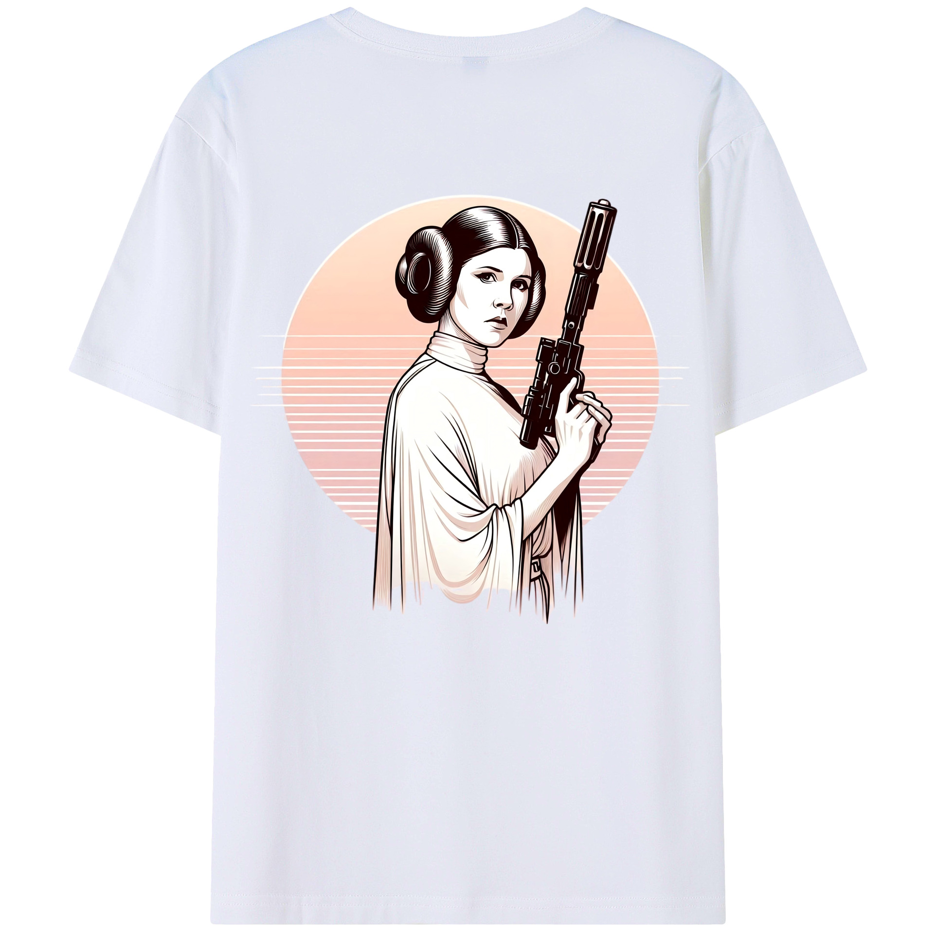 （画像用） スター・ウォーズ Star Wars レディース半袖Tシャツ(バックプリント)