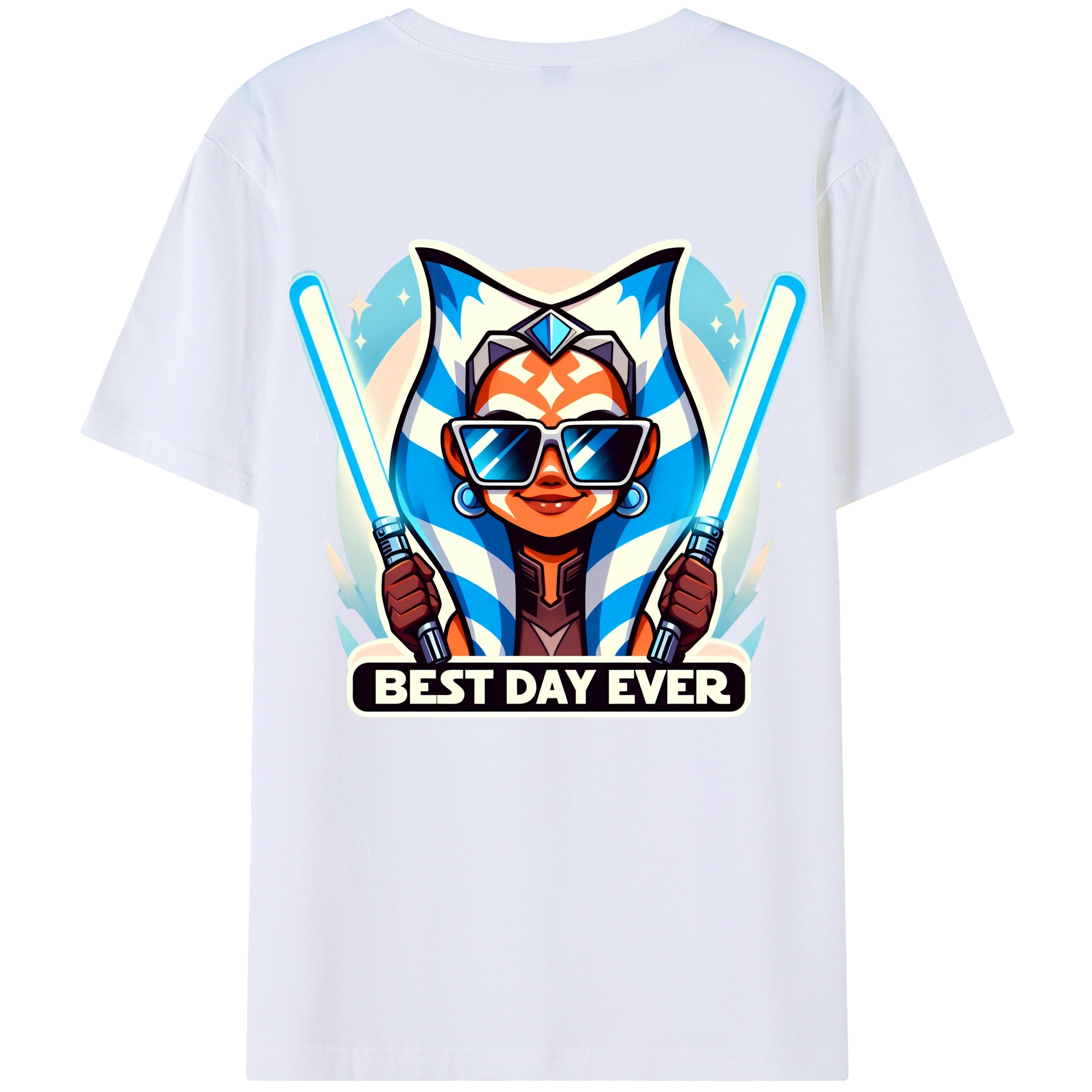 （画像用） スター・ウォーズ Star Wars レディース半袖Tシャツ(バックプリント)